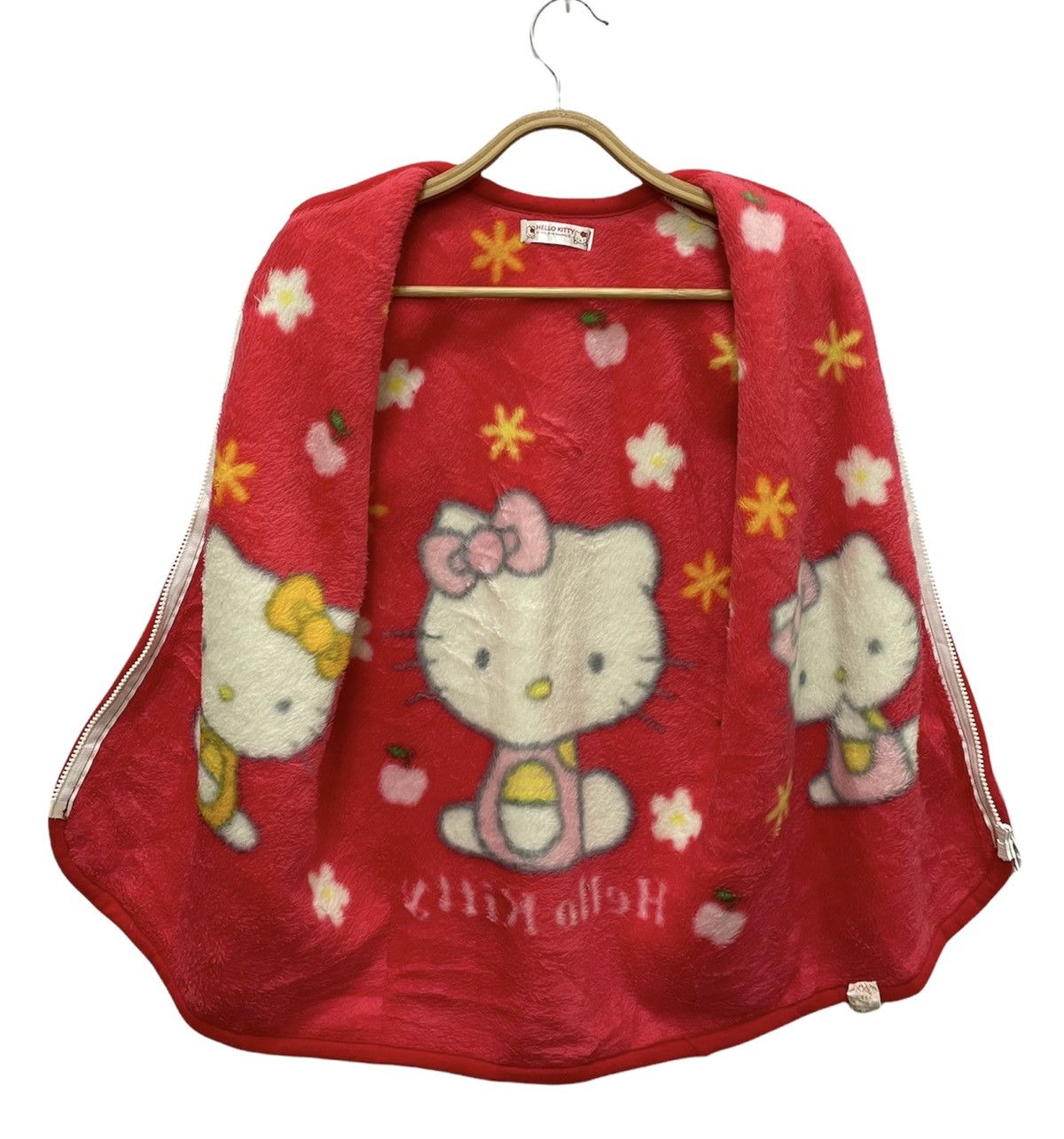 Anime Official Hello Kitty Fullprint Fleece VestJacket Size US S / EU 44-46 / 1 - 12 Thumbnail