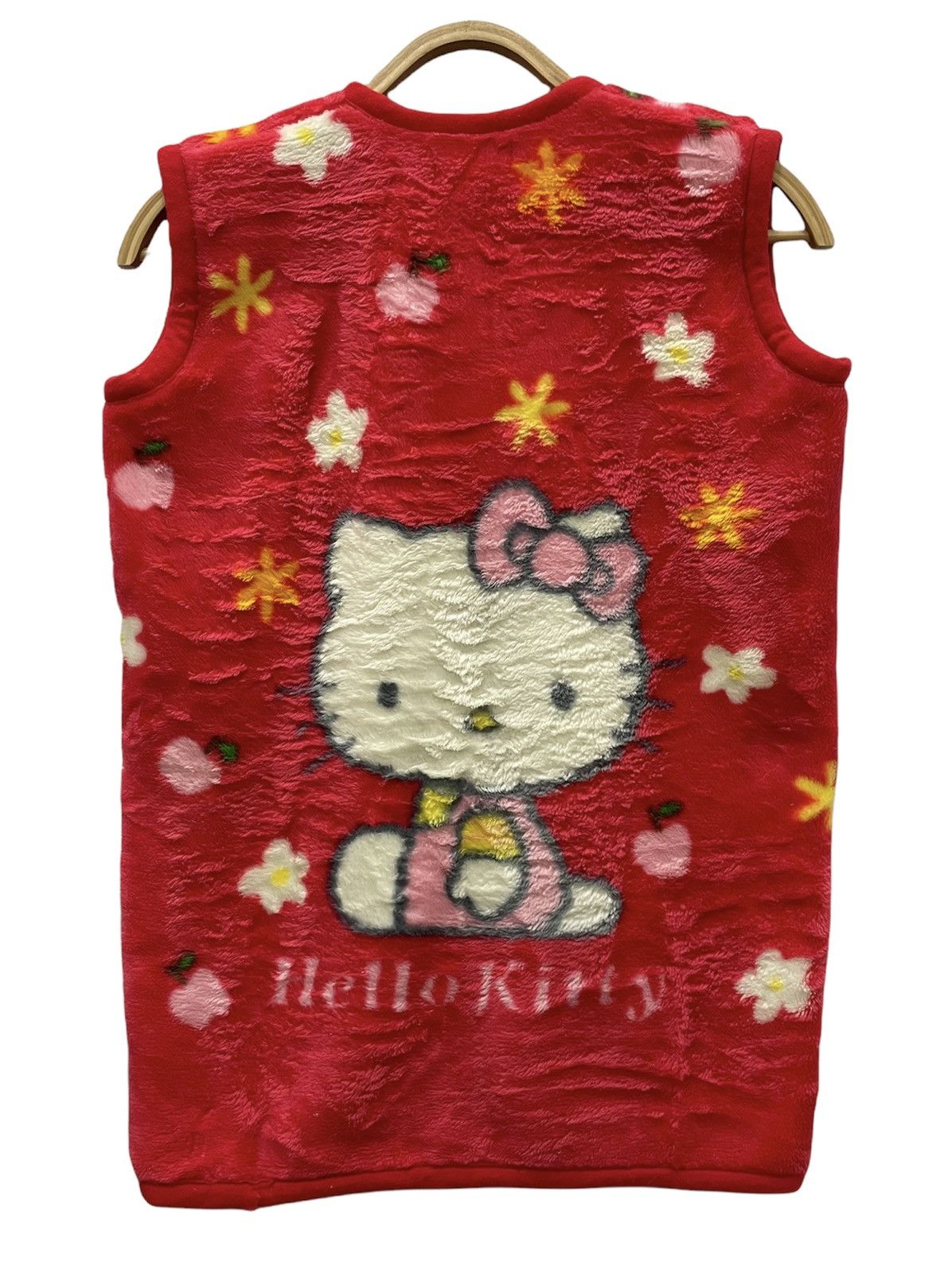Anime Official Hello Kitty Fullprint Fleece VestJacket Size US S / EU 44-46 / 1 - 7 Thumbnail