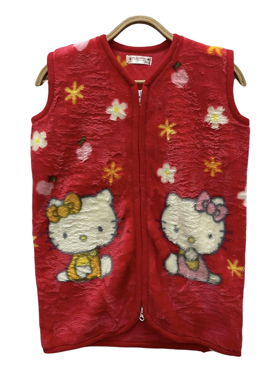 Anime Official Hello Kitty Fullprint Fleece VestJacket Size US S / EU 44-46 / 1 - 1 Thumbnail