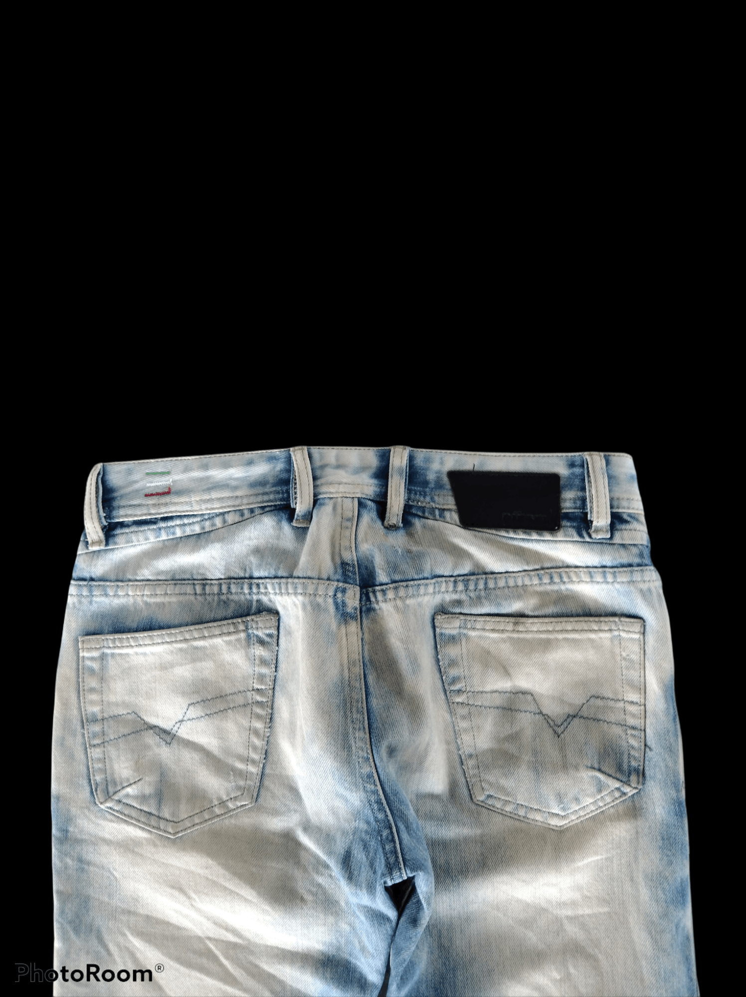 Bleach × Diesel SUPER SICK⚡DISTRESSED BLEACHED RIPED DIESEL SHIONER PANTS Size US 30 / EU 46 - 4 Thumbnail