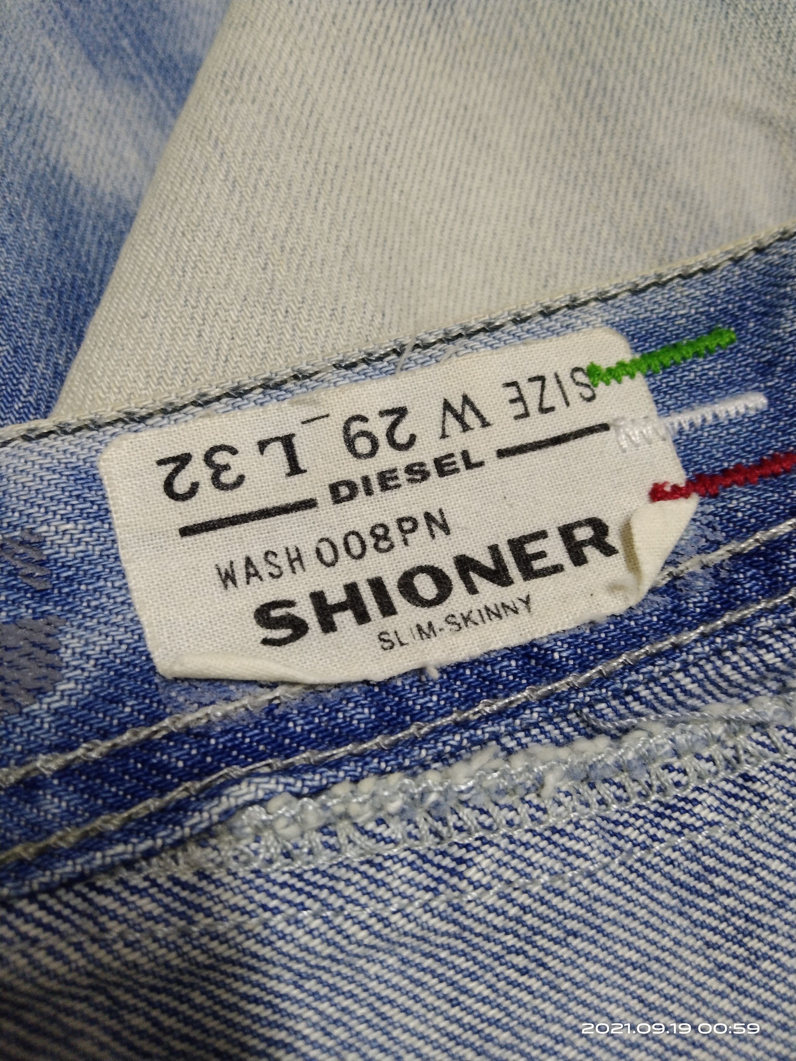 Bleach × Diesel SUPER SICK⚡DISTRESSED BLEACHED RIPED DIESEL SHIONER PANTS Size US 30 / EU 46 - 6 Thumbnail