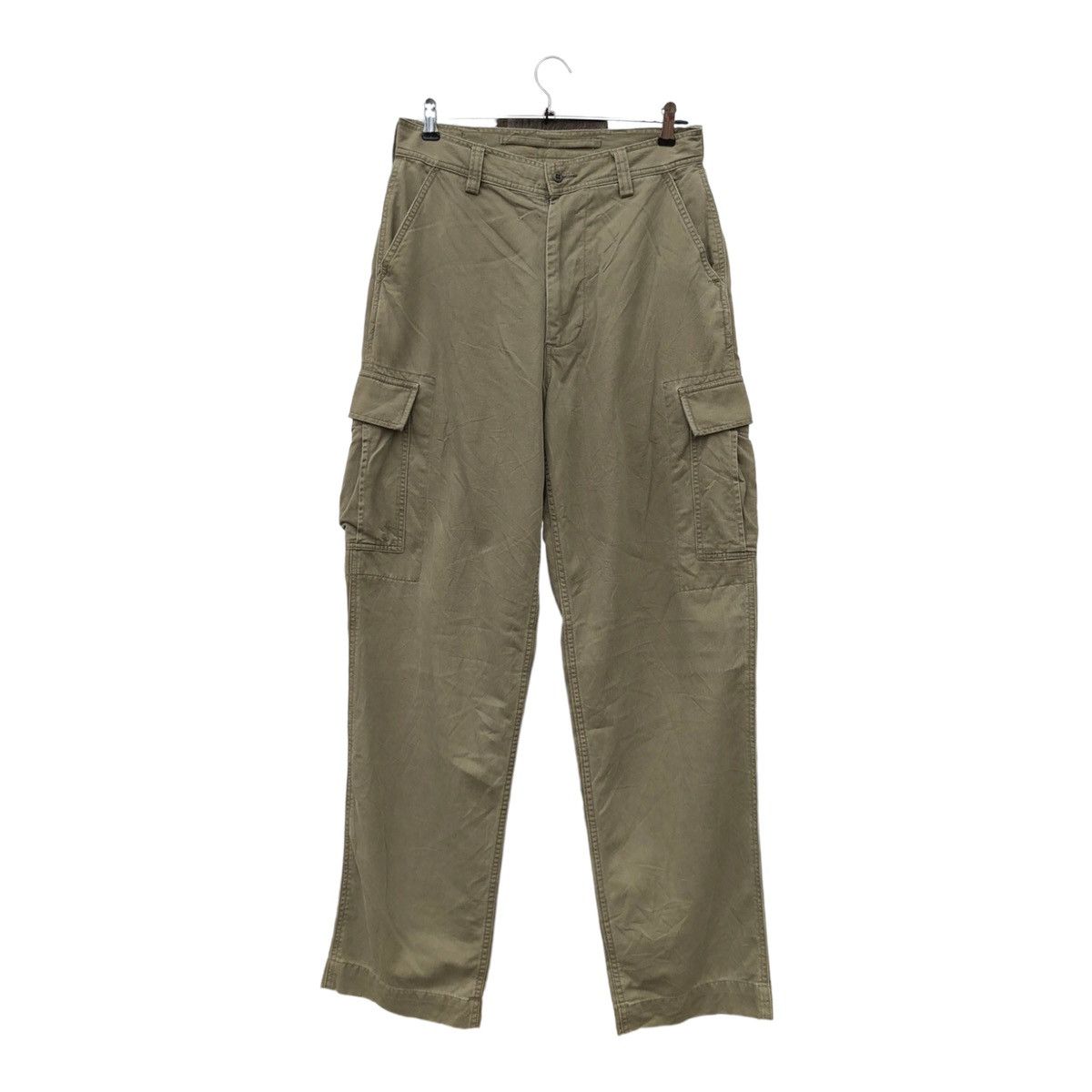 image of VTG Polo Sport Ralph Laurent Utility Cargo Worker Pant in Miltary Green, Men's (Size 31)