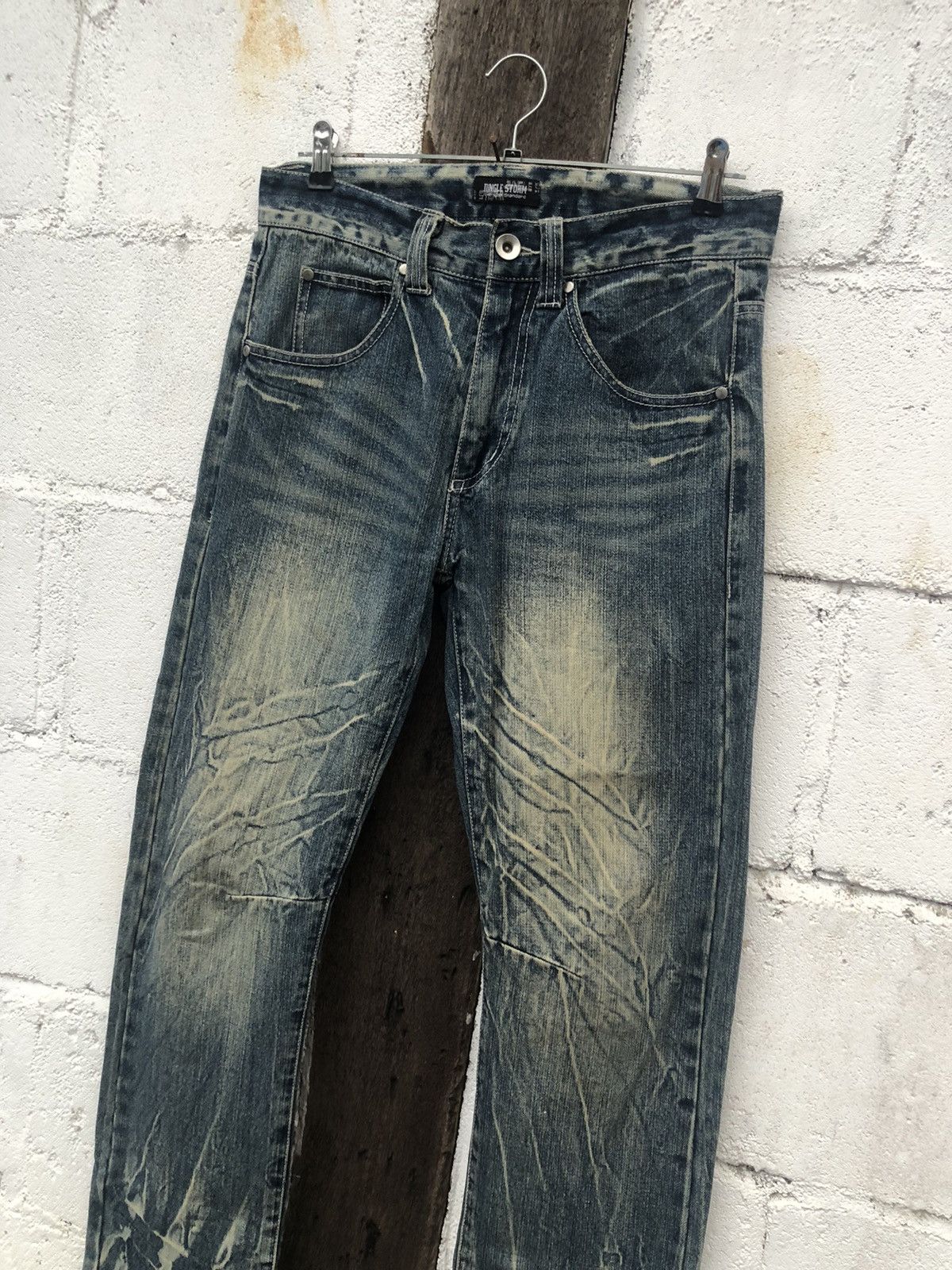 Japanese Brand × Jean Jeans Dirt Wash Jungle Storm Size US 30 / EU 46 - 3 Thumbnail