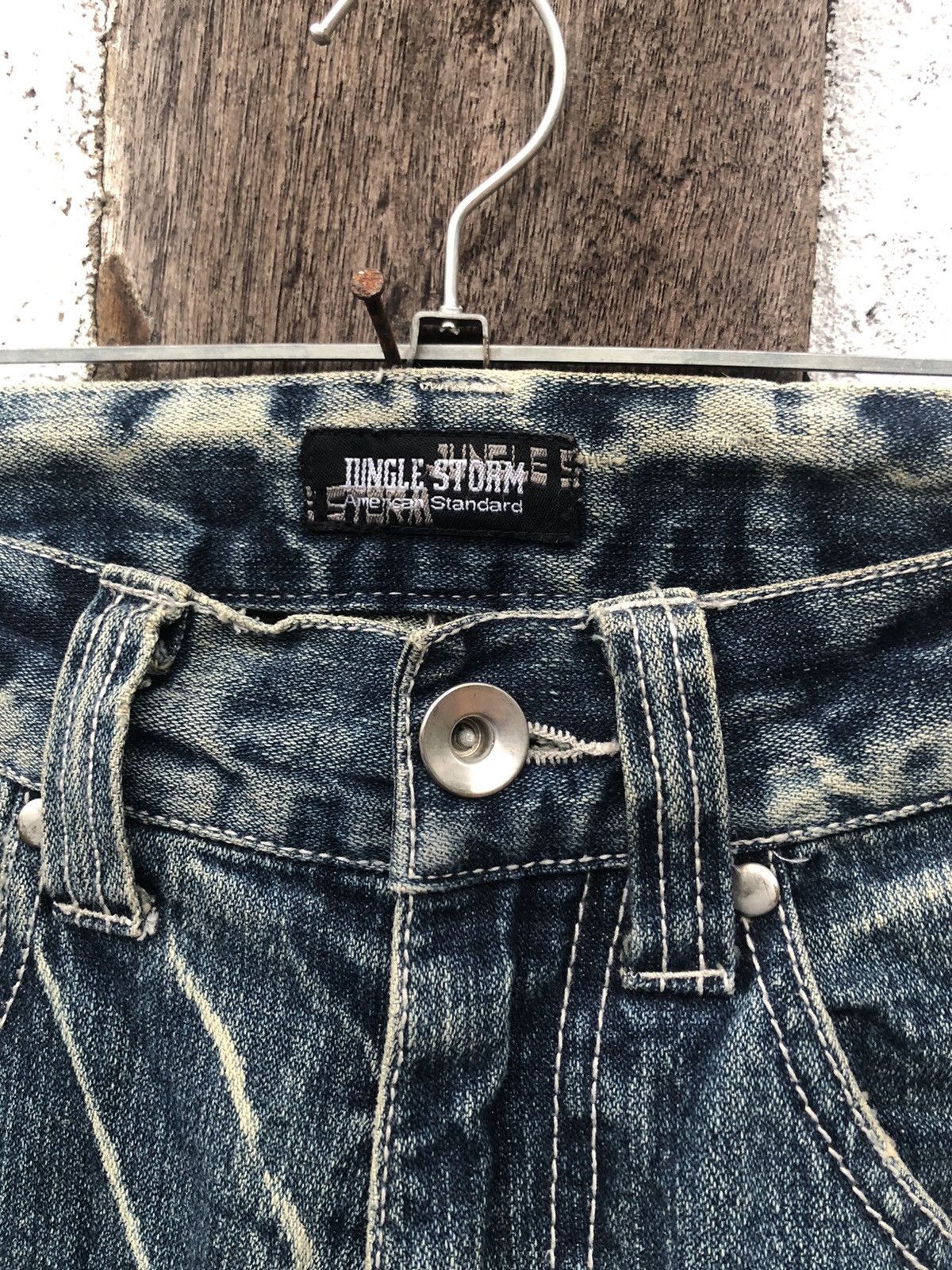 Japanese Brand × Jean Jeans Dirt Wash Jungle Storm Size US 30 / EU 46 - 4 Thumbnail