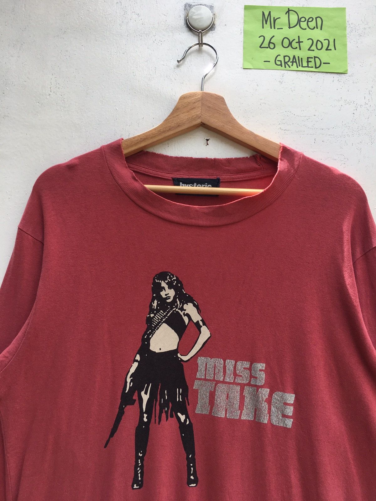 Hysteric Glamour Vintage Hysteric Glamour Miss Take Longsleeve Shirt Size US L / EU 52-54 / 3 - 4 Thumbnail