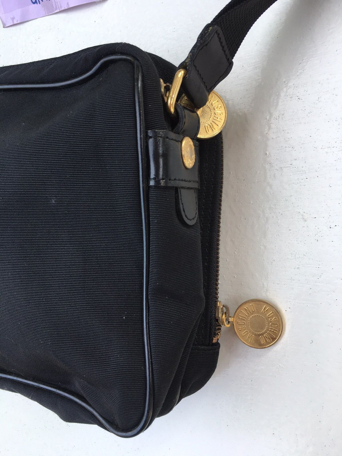 Moschino Vintage Moschino Sling/Shoulder Bag Nice Design Size ONE SIZE - 8 Thumbnail