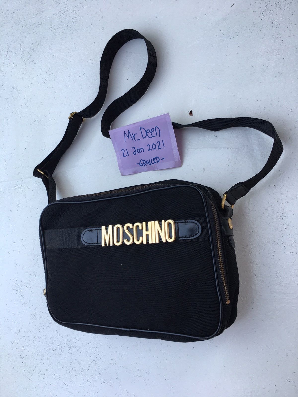 Moschino Vintage Moschino Sling/Shoulder Bag Nice Design Size ONE SIZE - 3 Thumbnail