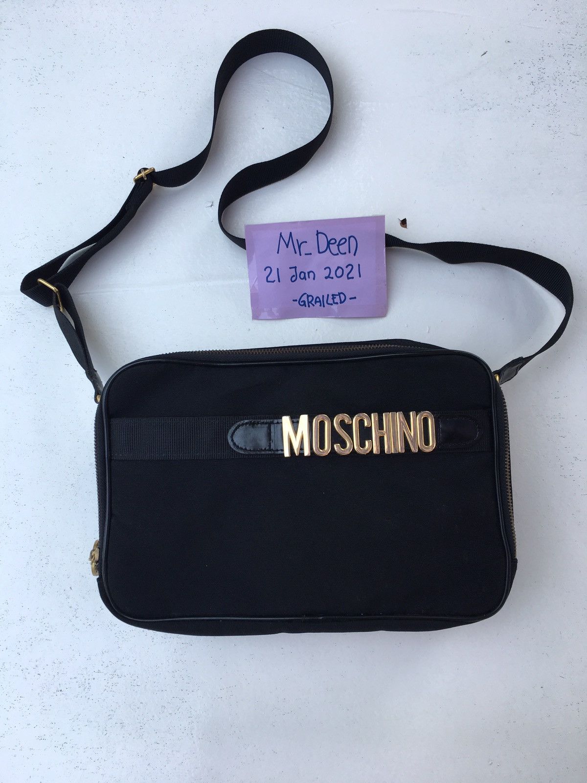 Moschino Vintage Moschino Sling/Shoulder Bag Nice Design Size ONE SIZE - 4 Thumbnail