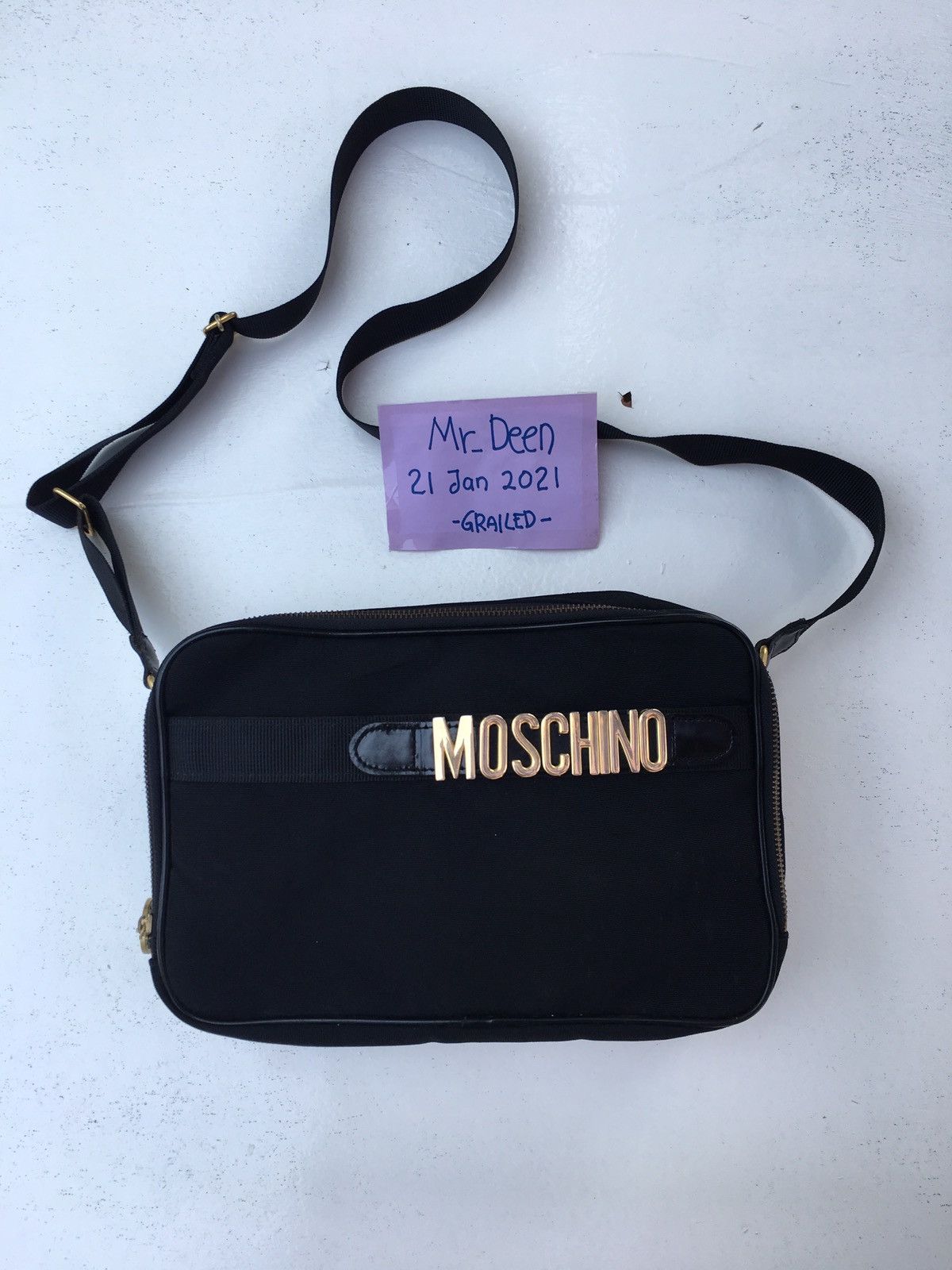 Moschino Vintage Moschino Sling/Shoulder Bag Nice Design Size ONE SIZE - 1 Thumbnail