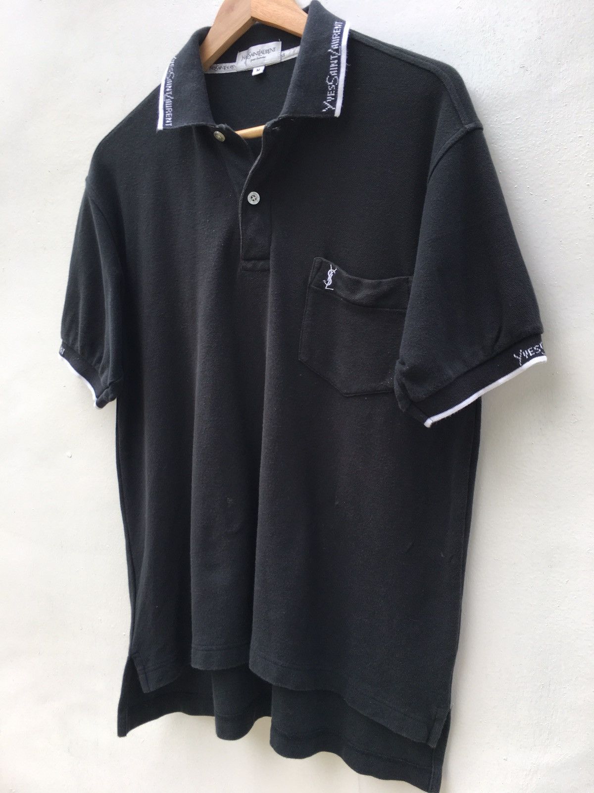 Yves Saint Laurent Yves Saint Laurent YSL Vintage Polo Shirt Logo Size US M / EU 48-50 / 2 - 4 Thumbnail