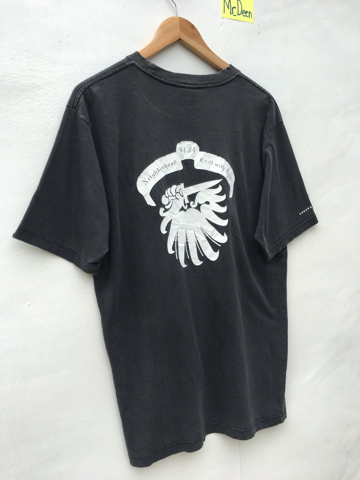 Neighborhood Neighborhood Vintage Rare Printed Tshirt Size US L / EU 52-54 / 3 - 4 Thumbnail
