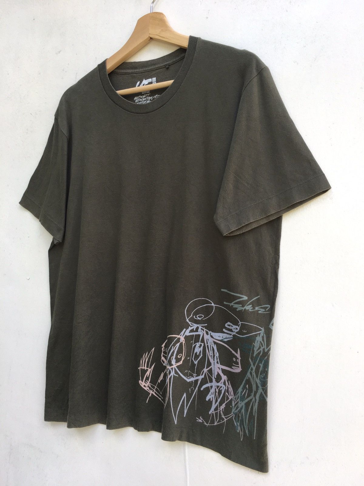 Futura Uniqlo x Futura Abstract Expression Design Tshirt Size US M / EU 48-50 / 2 - 2 Thumbnail