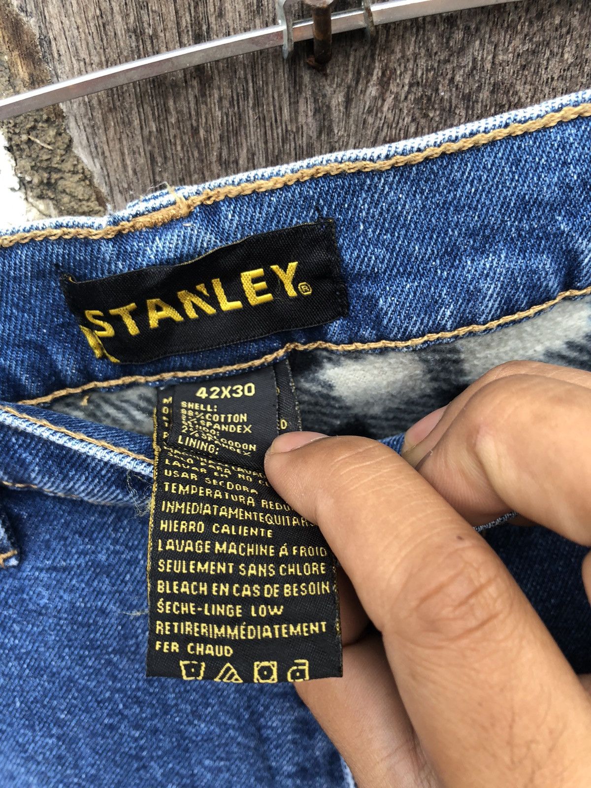 Jean × Stanley & Sons Jeans Stanley Baggy Workers Size 41 Size US 41 - 4 Thumbnail