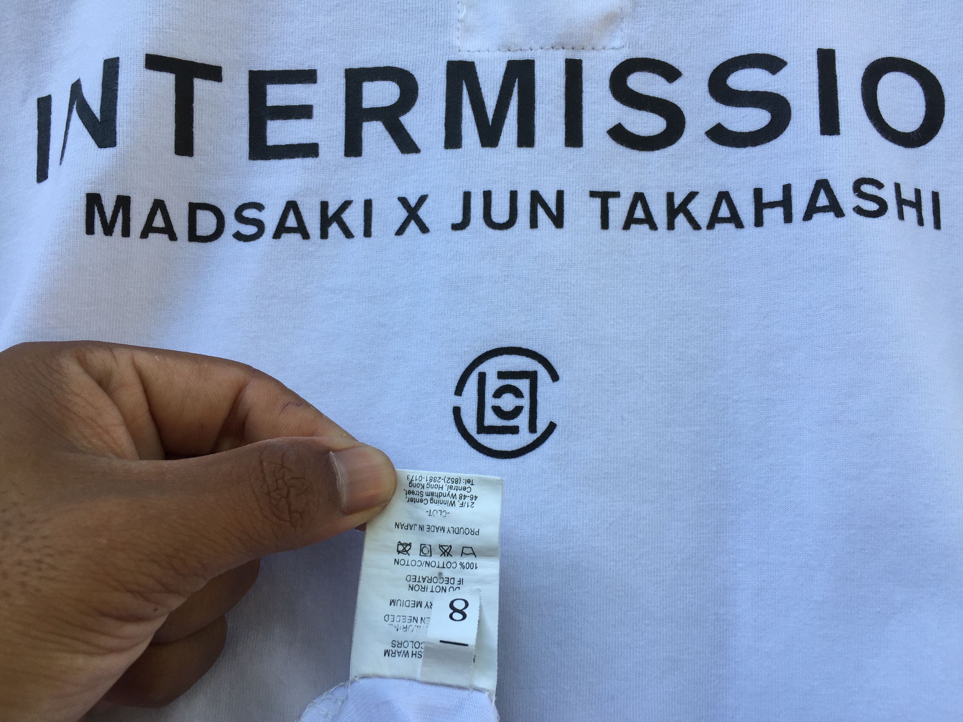 Jun Takahashi Rare Jun Takahashi x Madsaki Intermission Tee Size US M / EU 48-50 / 2 - 12 Thumbnail