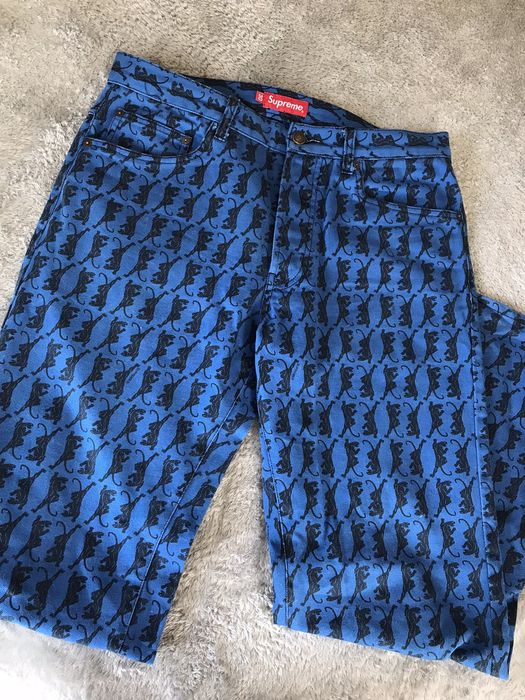 Supreme panther outlet jeans