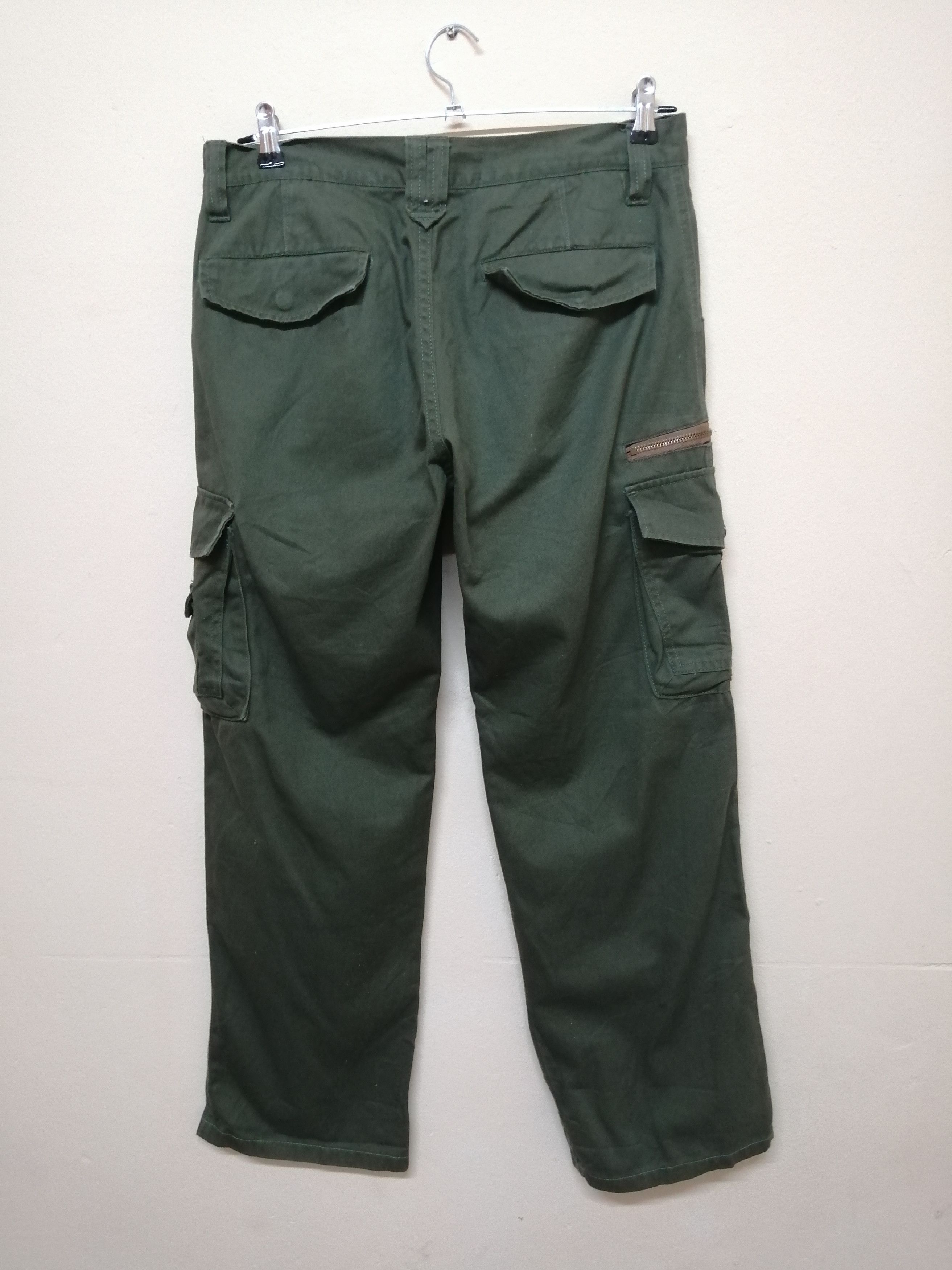 Japanese Brand × Other 🏷️ 9 Pockets Dominate cargo pants🏷️ Handcrafted jeans Size US 32 / EU 48 - 2 Thumbnail