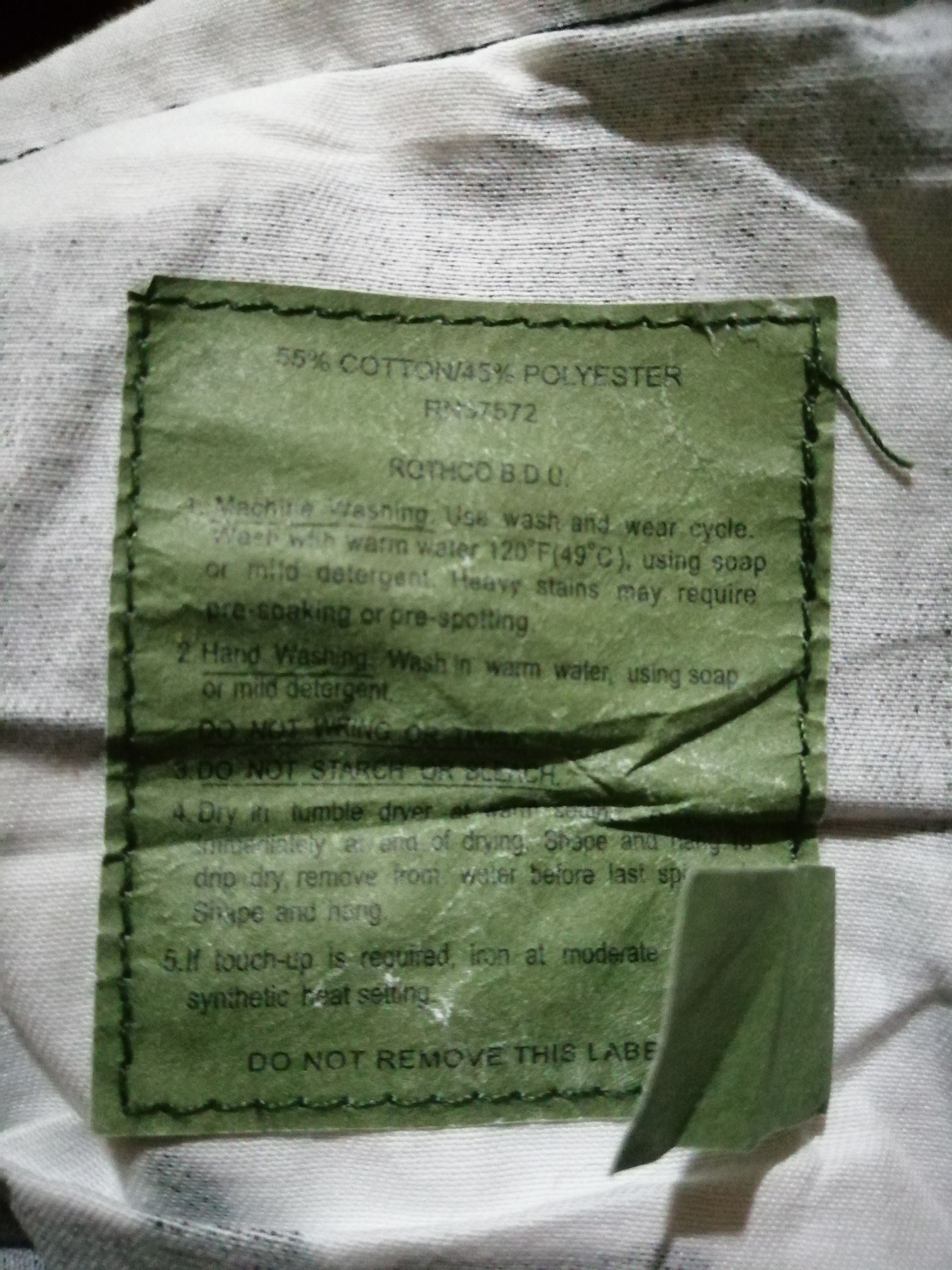 Rothco 8 Pockets Army Rothco B.D.U cargo pants Size US 35 - 8 Thumbnail