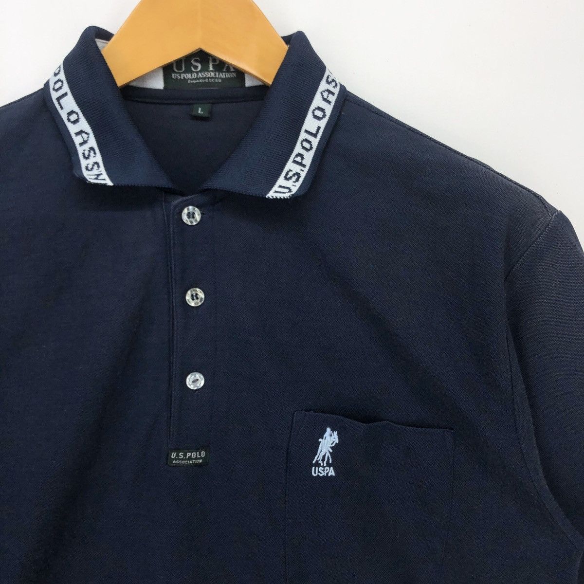 U.S. Polo Assn. USPA Polo T Shirt #1231-43 Size US L / EU 52-54 / 3 - 2 Thumbnail