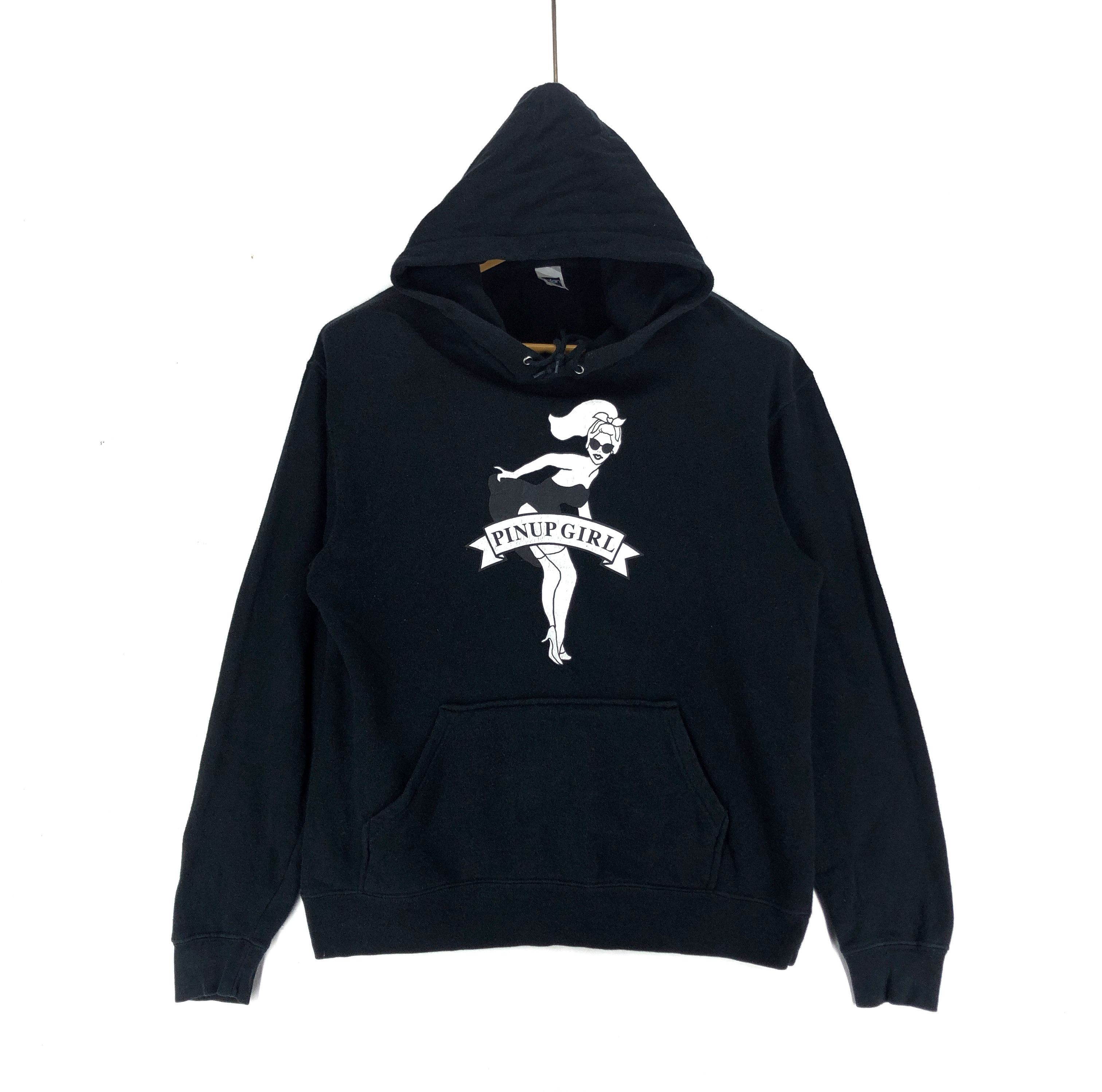 Japanese Brand PINUP GIRL by JELLAN Hoodie Pullover #2074-70 Size US S / EU 44-46 / 1 - 1 Thumbnail