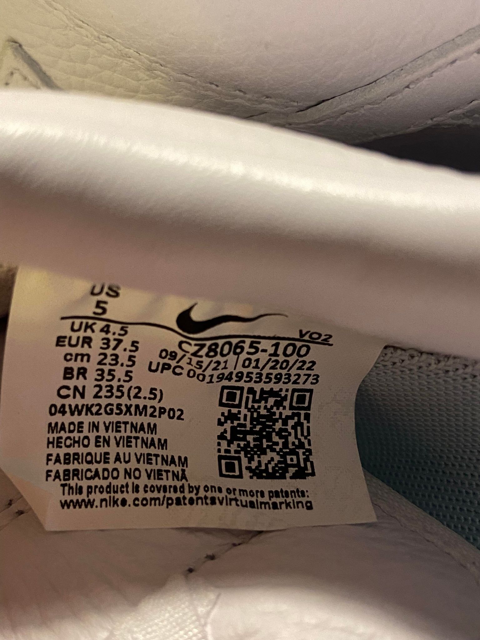 Drake × Nike Nike Drake Friends & Family 'Love You Forever 'Air Force 1 Size US 5 / EU 37 - 4 Thumbnail