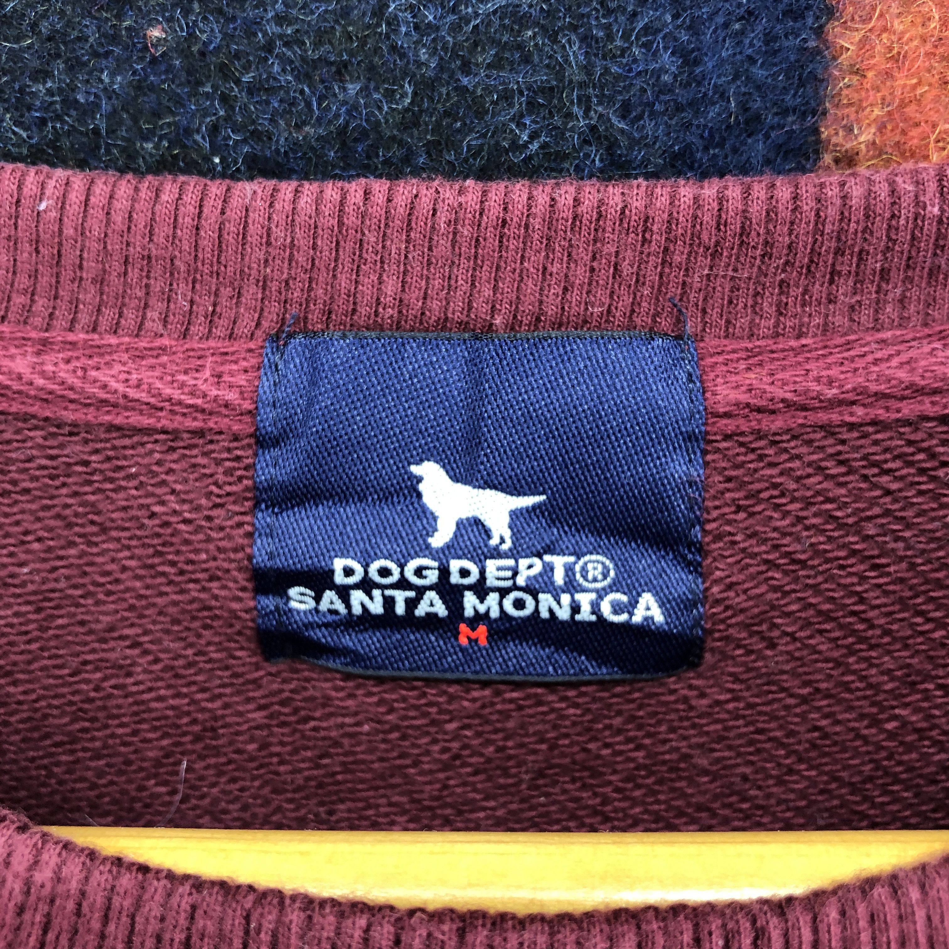 Japanese Brand DOG DEPT Santa Monica Crew Neck Sweatshirt #0332/M Size US S / EU 44-46 / 1 - 8 Thumbnail