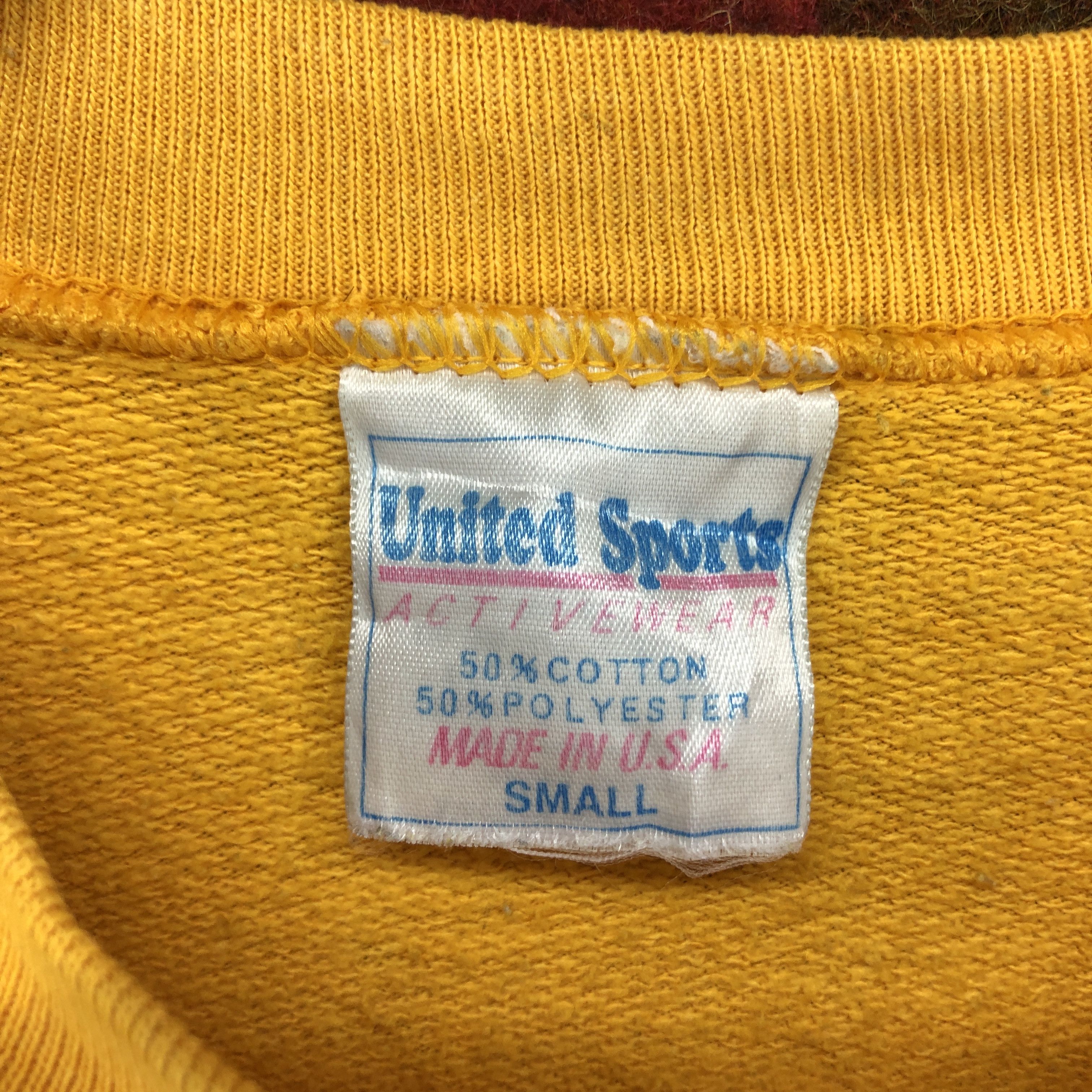 Vintage 90s DROPPERS PHYS.ED. by United Sports Sweatshirt #0727/AF Size US S / EU 44-46 / 1 - 7 Thumbnail