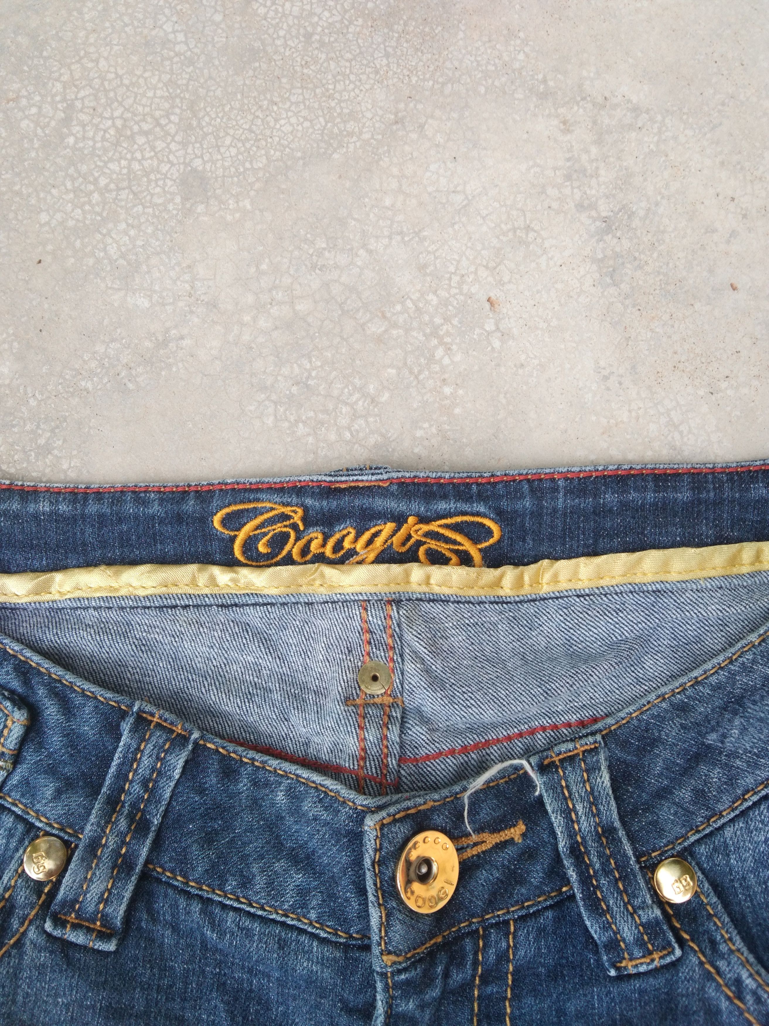 Coogi Vintage Flared Coogi Chains Embroidered Boot Cut Jeans 29x32 Size US 29 - 7 Thumbnail