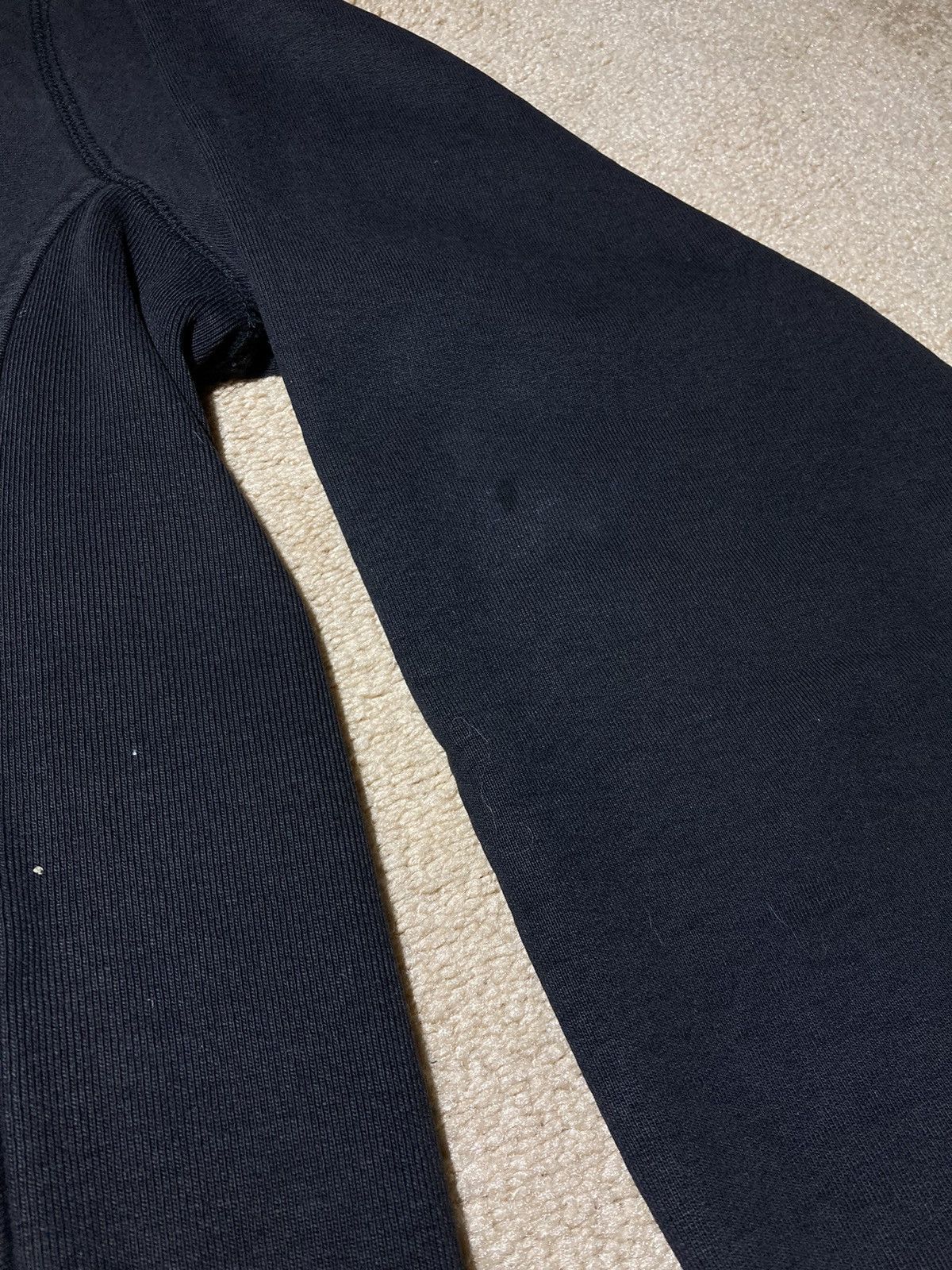 Supreme FW12 Supreme Split Royal Purple Black Sweater XL 2012 Script Size US XL / EU 56 / 4 - 4 Thumbnail