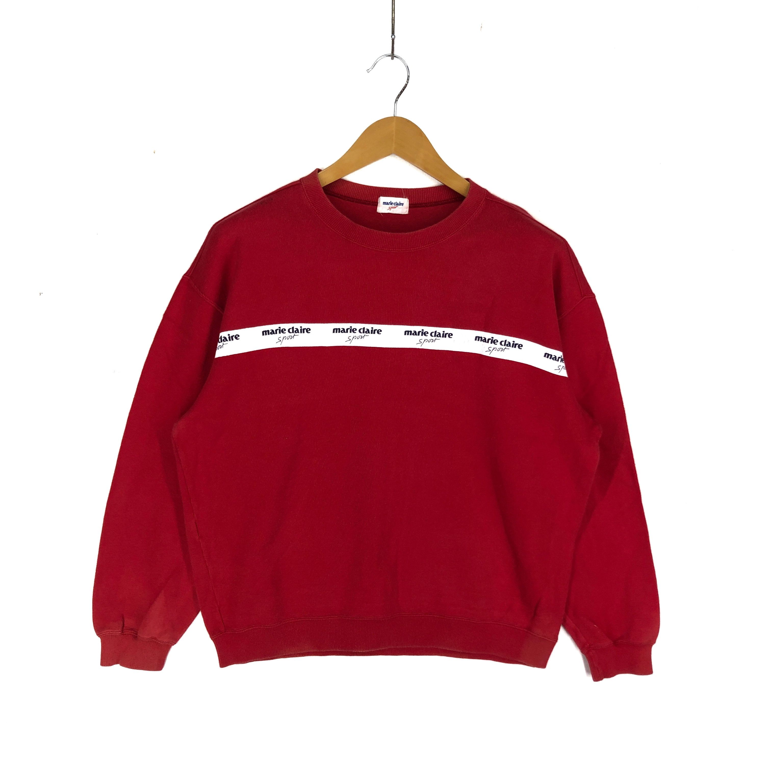 Other MARIE CLAIRE SPORT Crew Neck Sweatshirt #2512-88 Size US M / EU 48-50 / 2 - 1 Thumbnail