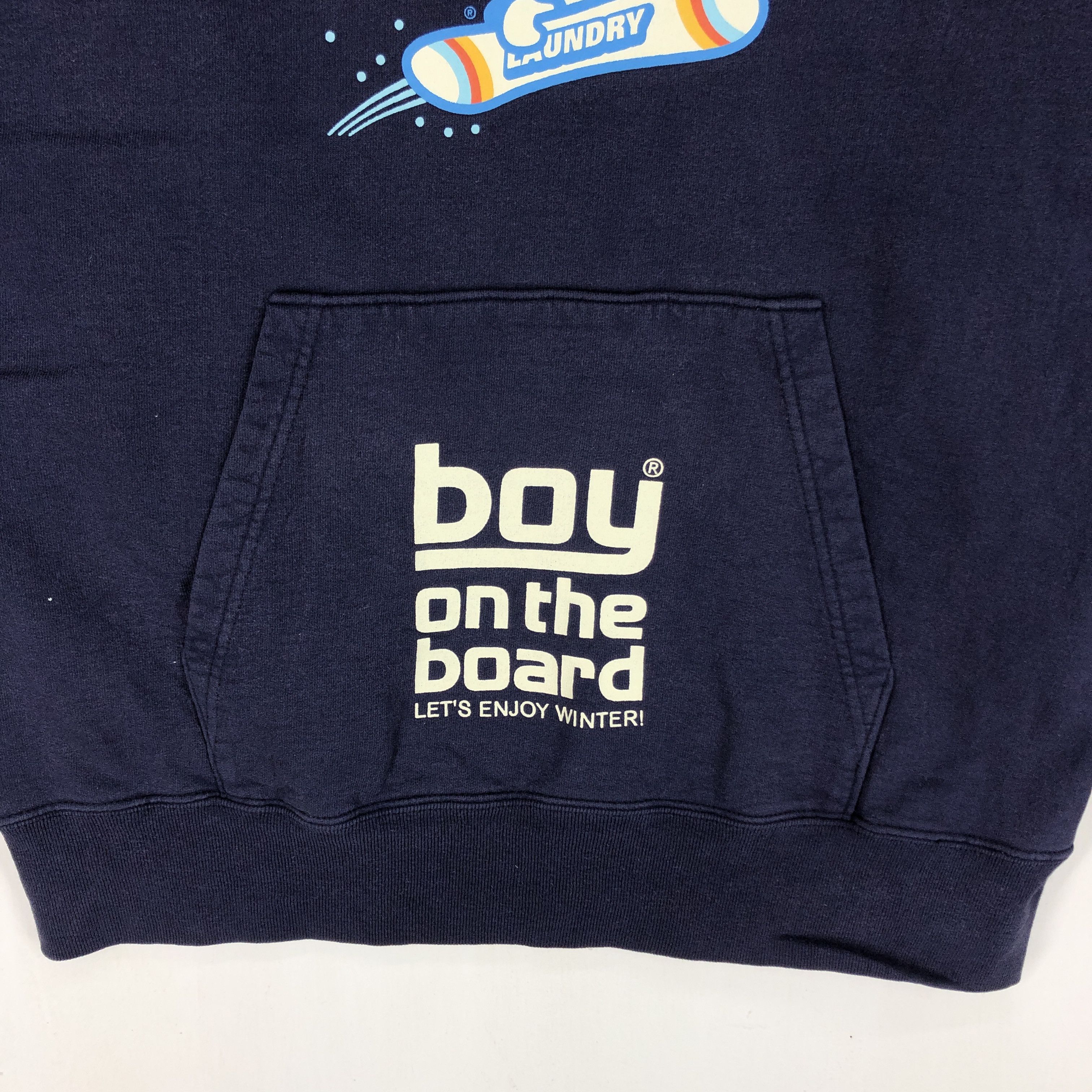 Japanese Brand LDYBOY by LAUNDRY Hoodie Pullover #2574-91 Size US S / EU 44-46 / 1 - 3 Thumbnail