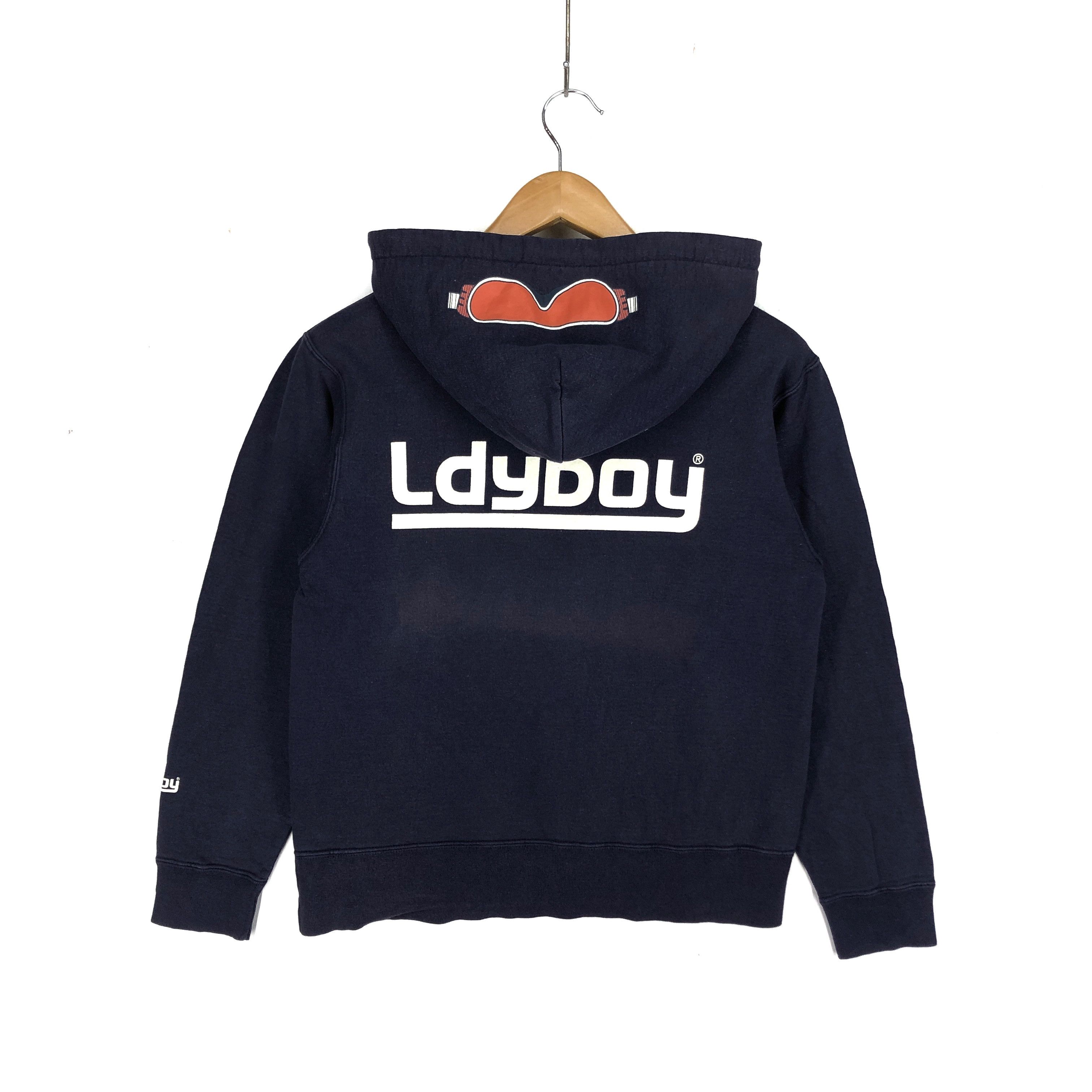 Japanese Brand LDYBOY by LAUNDRY Hoodie Pullover #2574-91 Size US S / EU 44-46 / 1 - 8 Thumbnail
