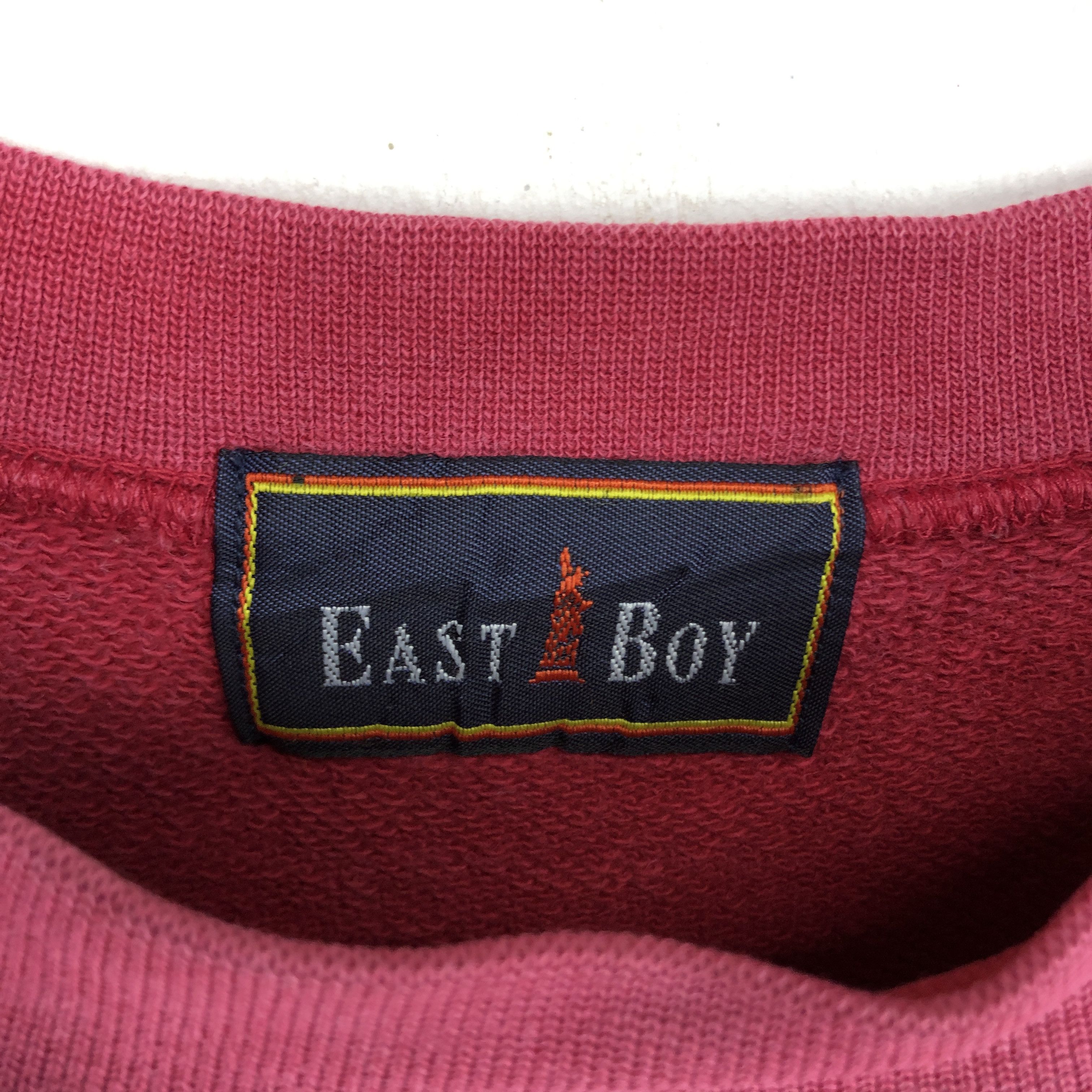 Japanese Brand EAST BOY SPORT Massachusetts Crew Neck Sweatshirt #2551-90 Size US S / EU 44-46 / 1 - 4 Thumbnail