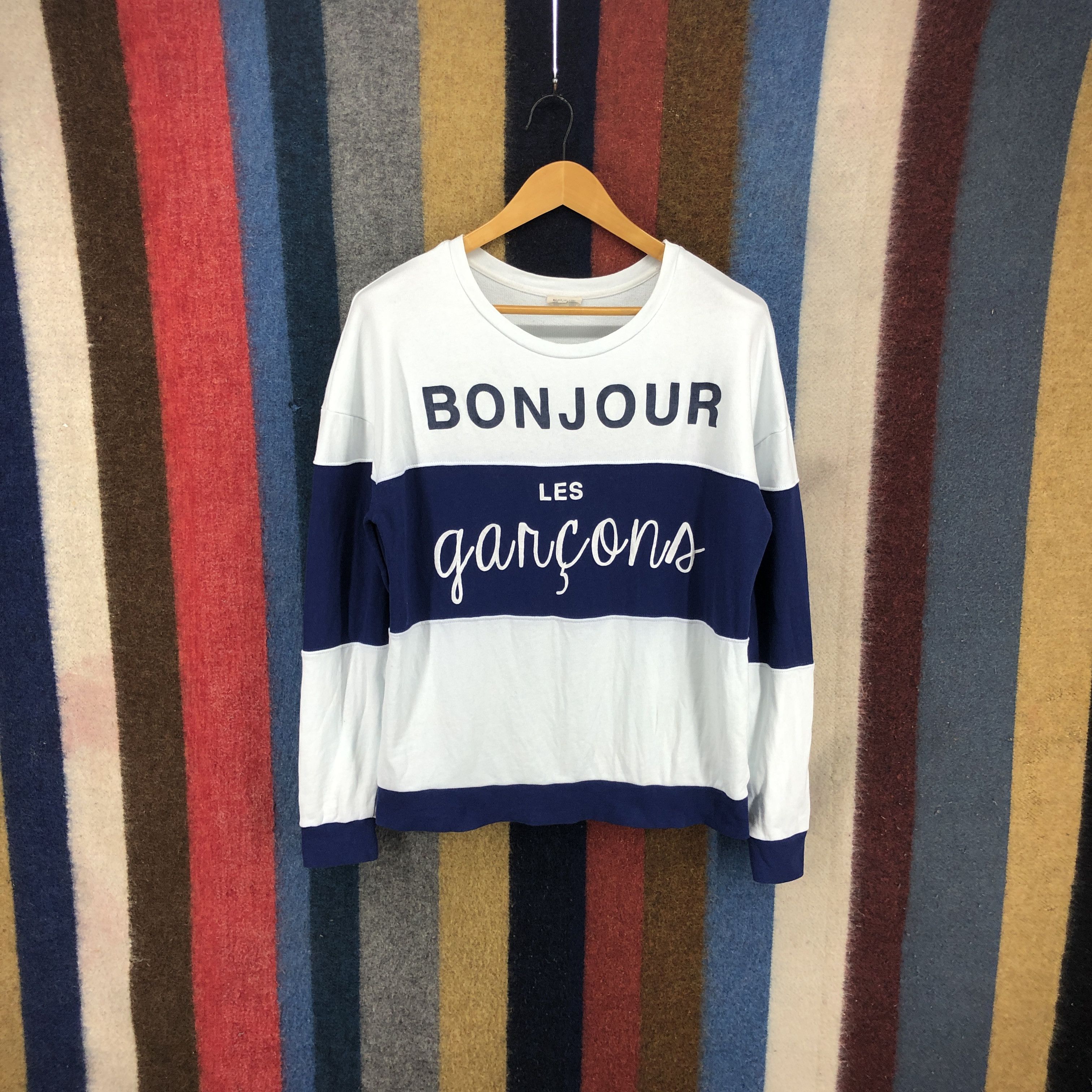 Other Bonjour Les Garcons by RIVER ISLAND Sweatshirt #0315/M Size US M / EU 48-50 / 2 - 1 Thumbnail