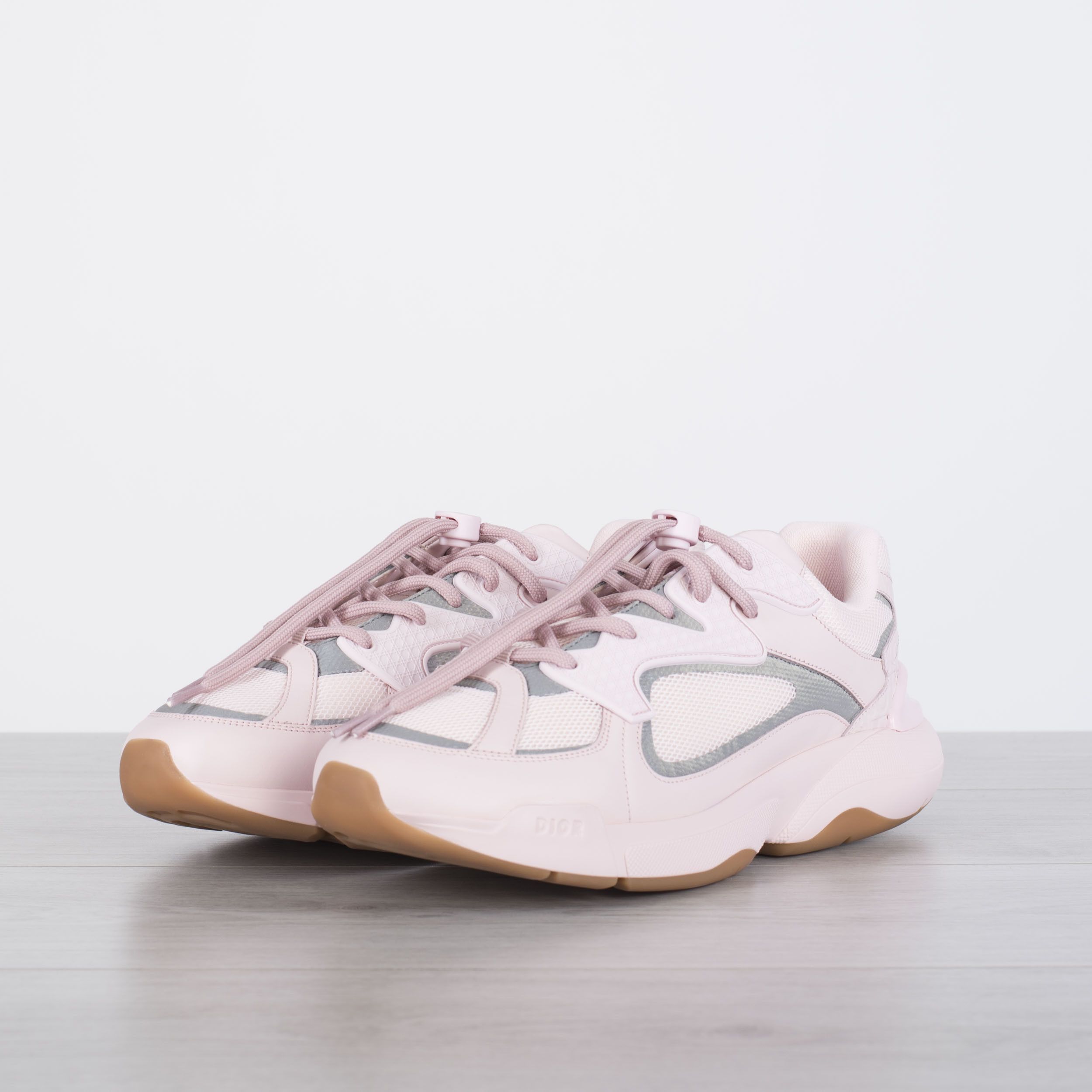 Dior Rare B24 Sneakers In Pink Technical Knit & Calfskin Size US 8 / EU 41 - 6 Thumbnail