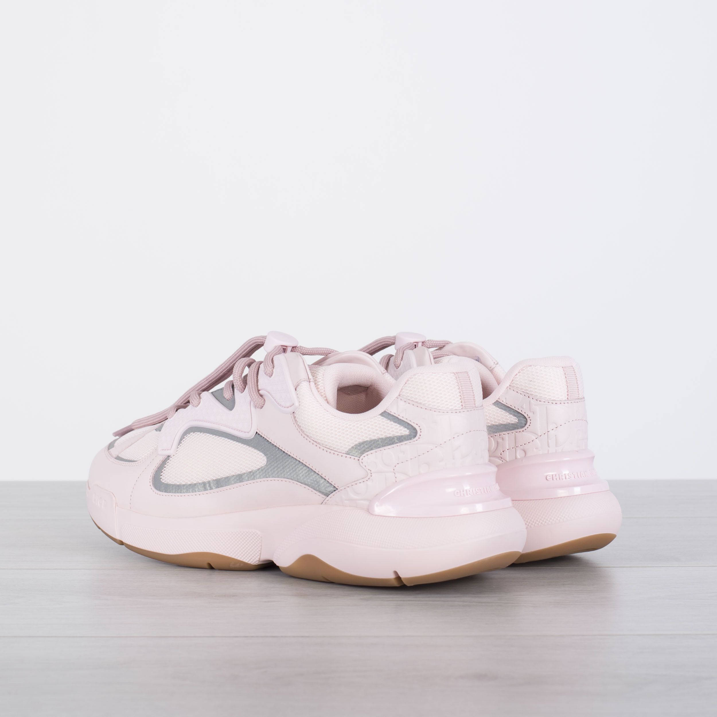 Dior Rare B24 Sneakers In Pink Technical Knit & Calfskin Size US 8 / EU 41 - 8 Thumbnail