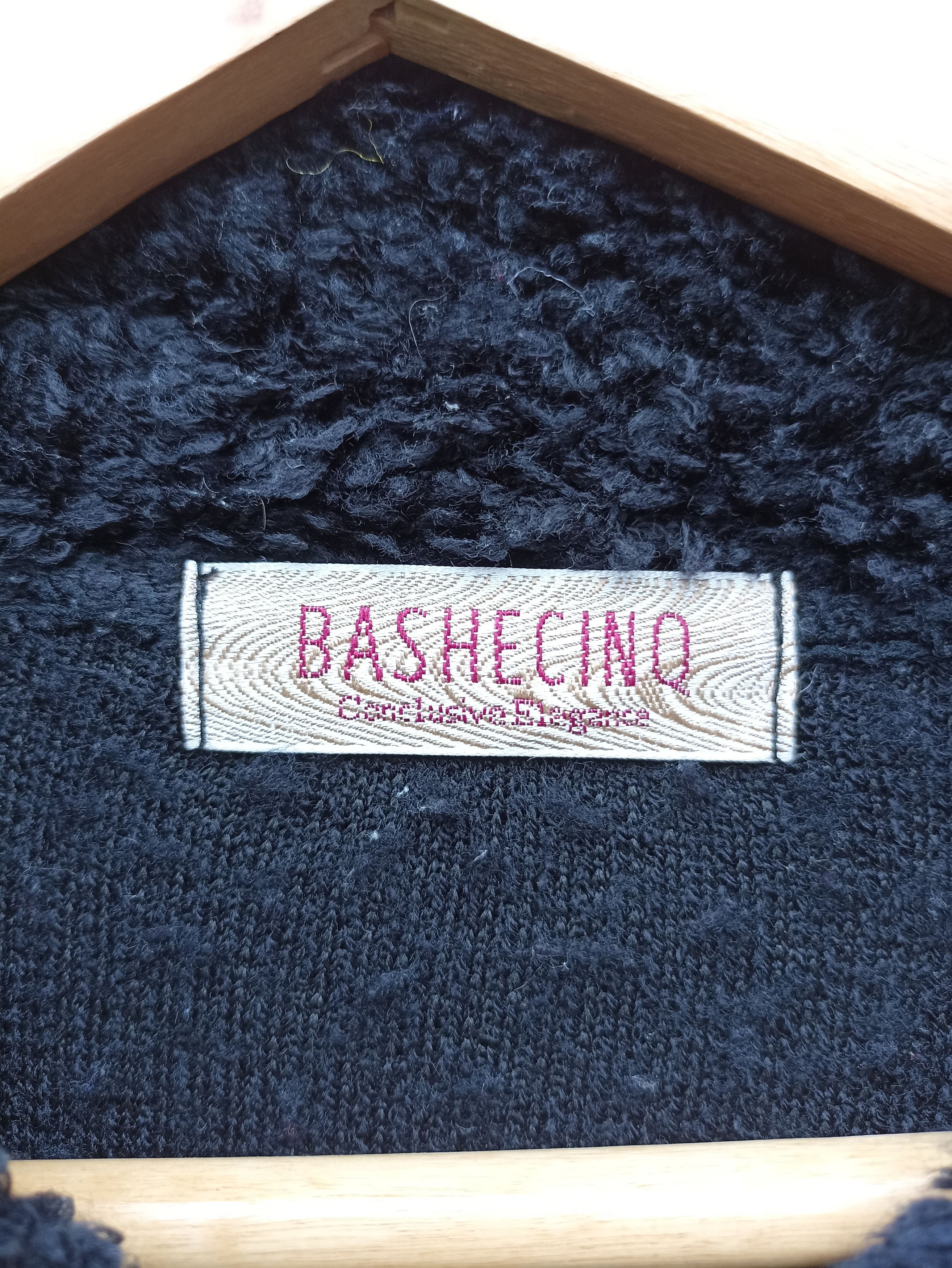 Japanese Brand × Vintage Vintage Bashecino Fleece Shirt Cropped Button Up Size US S / EU 44-46 / 1 - 6 Thumbnail