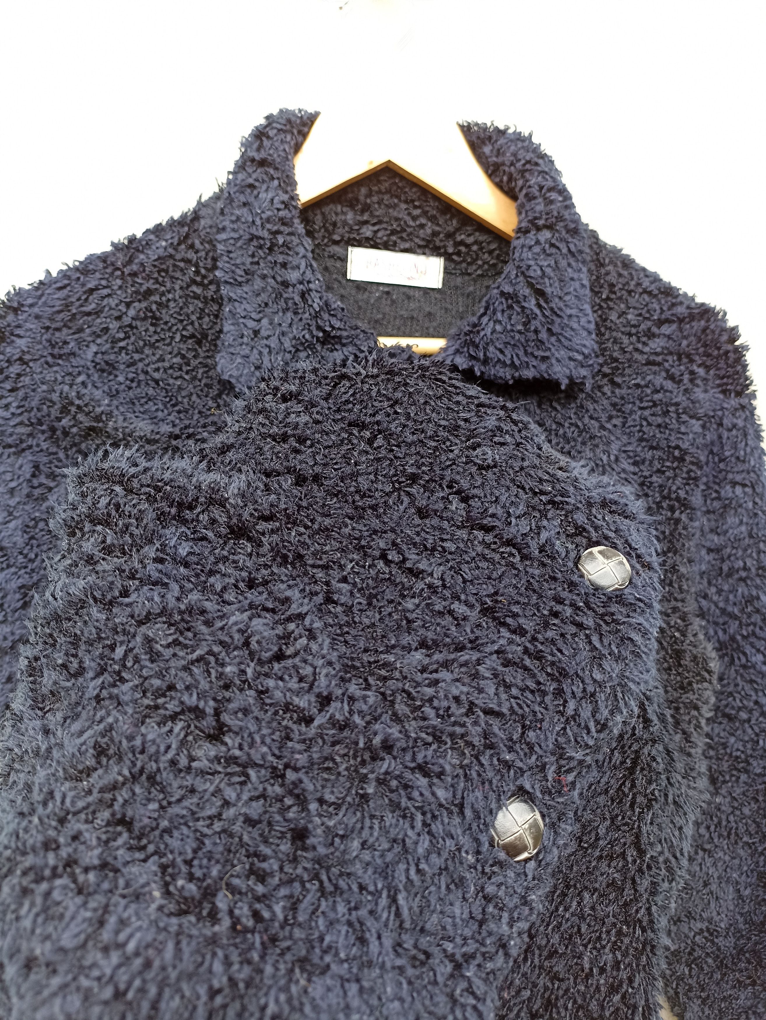 Japanese Brand × Vintage Vintage Bashecino Fleece Shirt Cropped Button Up Size US S / EU 44-46 / 1 - 4 Thumbnail