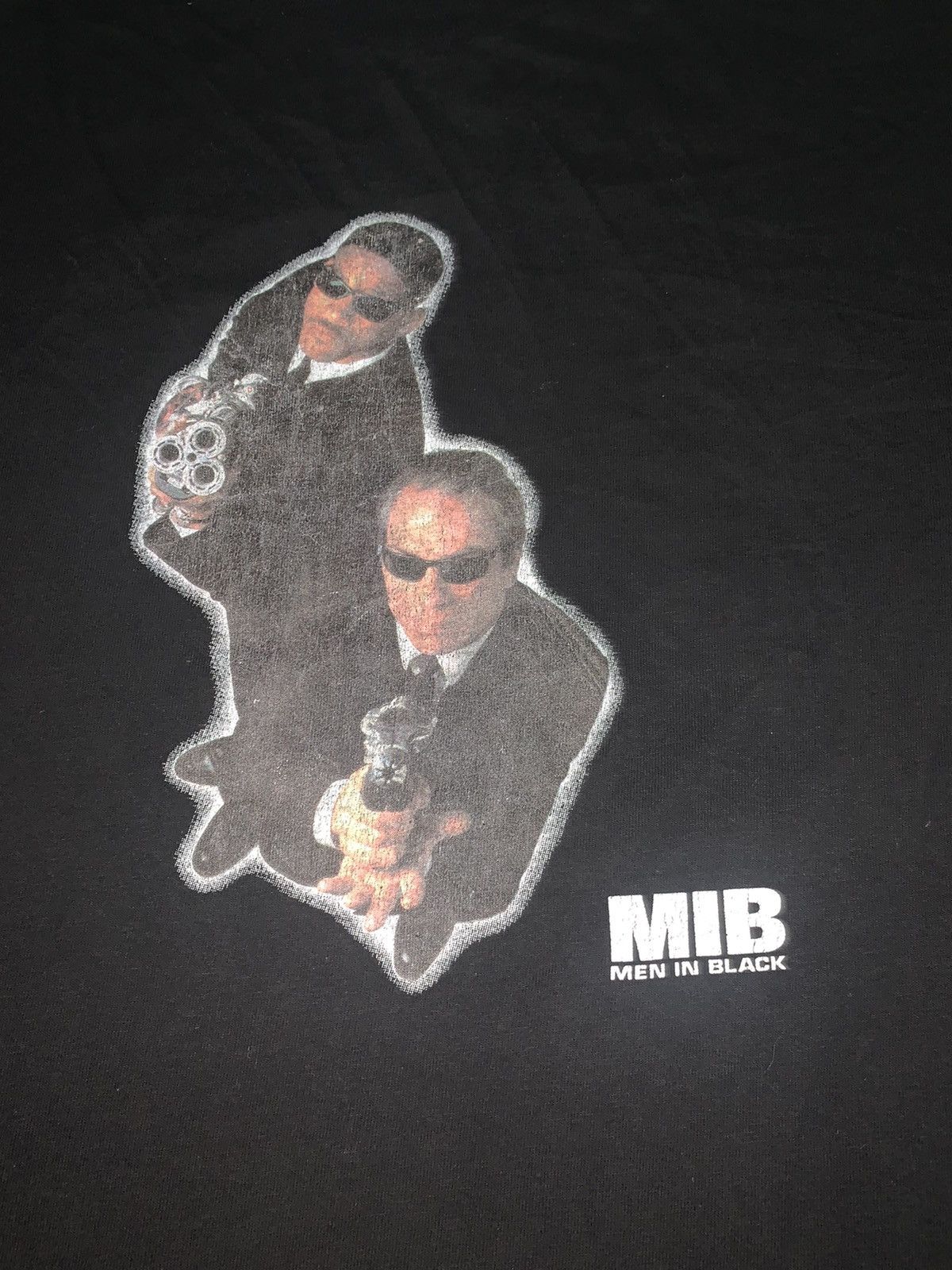 Vintage Vintage men in black t shirt promo Size US M / EU 48-50 / 2 - 2 Thumbnail
