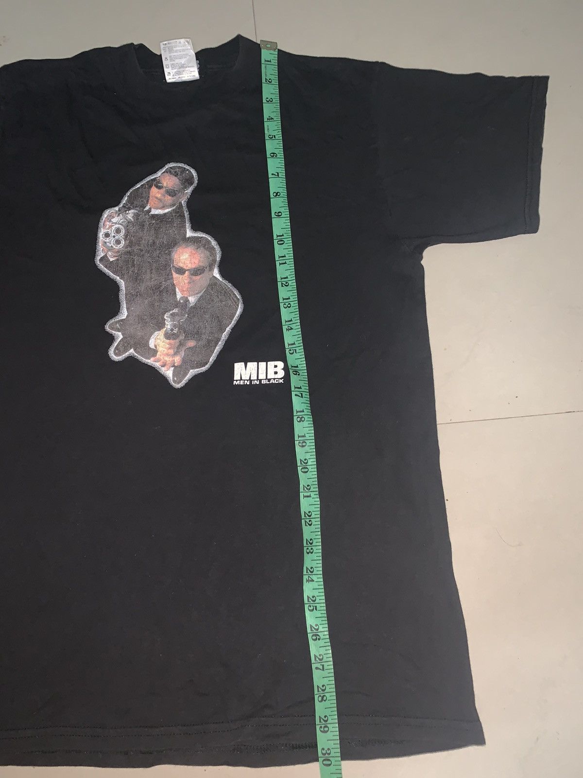 Vintage Vintage men in black t shirt promo Size US M / EU 48-50 / 2 - 6 Thumbnail
