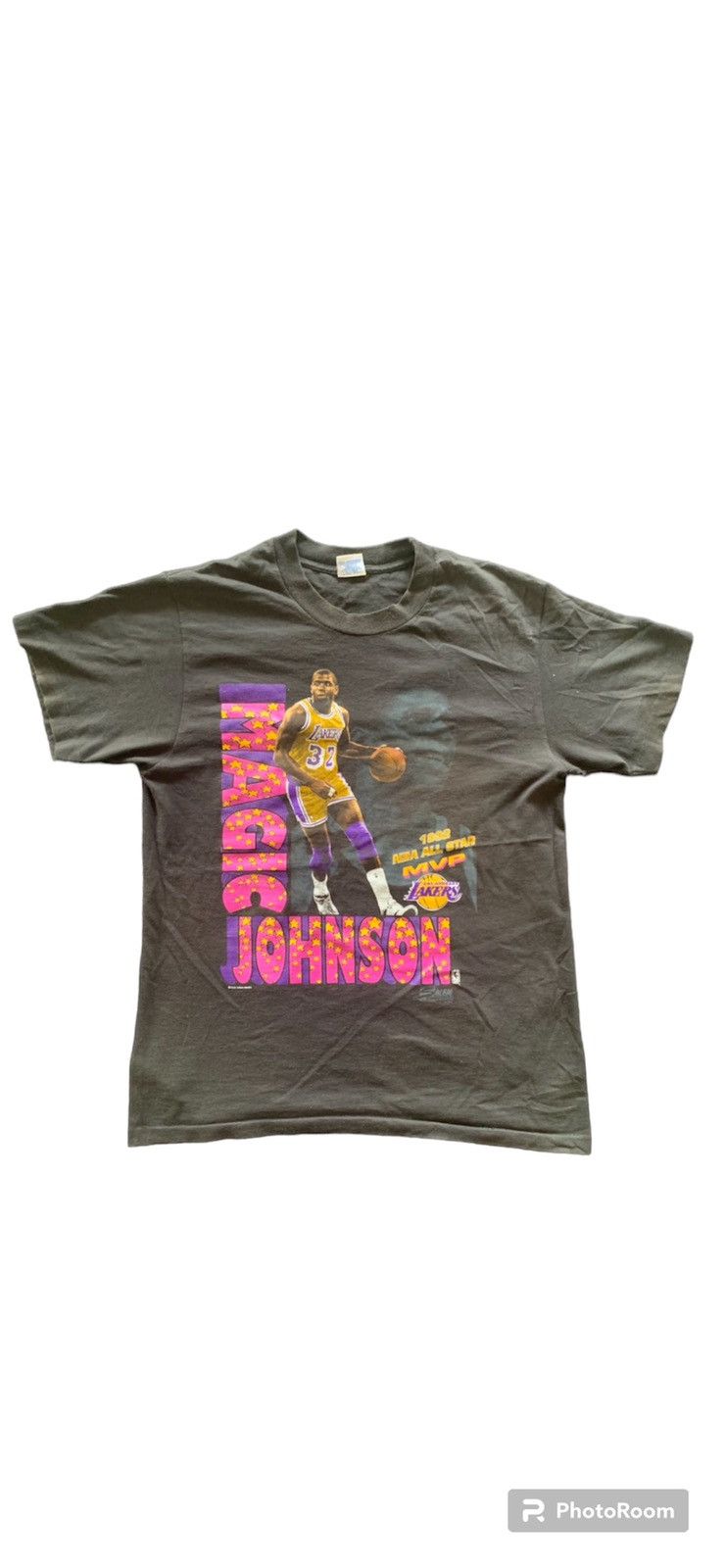 NBA × Vintage 1992 MVP NBA ALL STAR MAGIC JOHNSON TEES Size US L / EU 52-54 / 3 - 1 Thumbnail