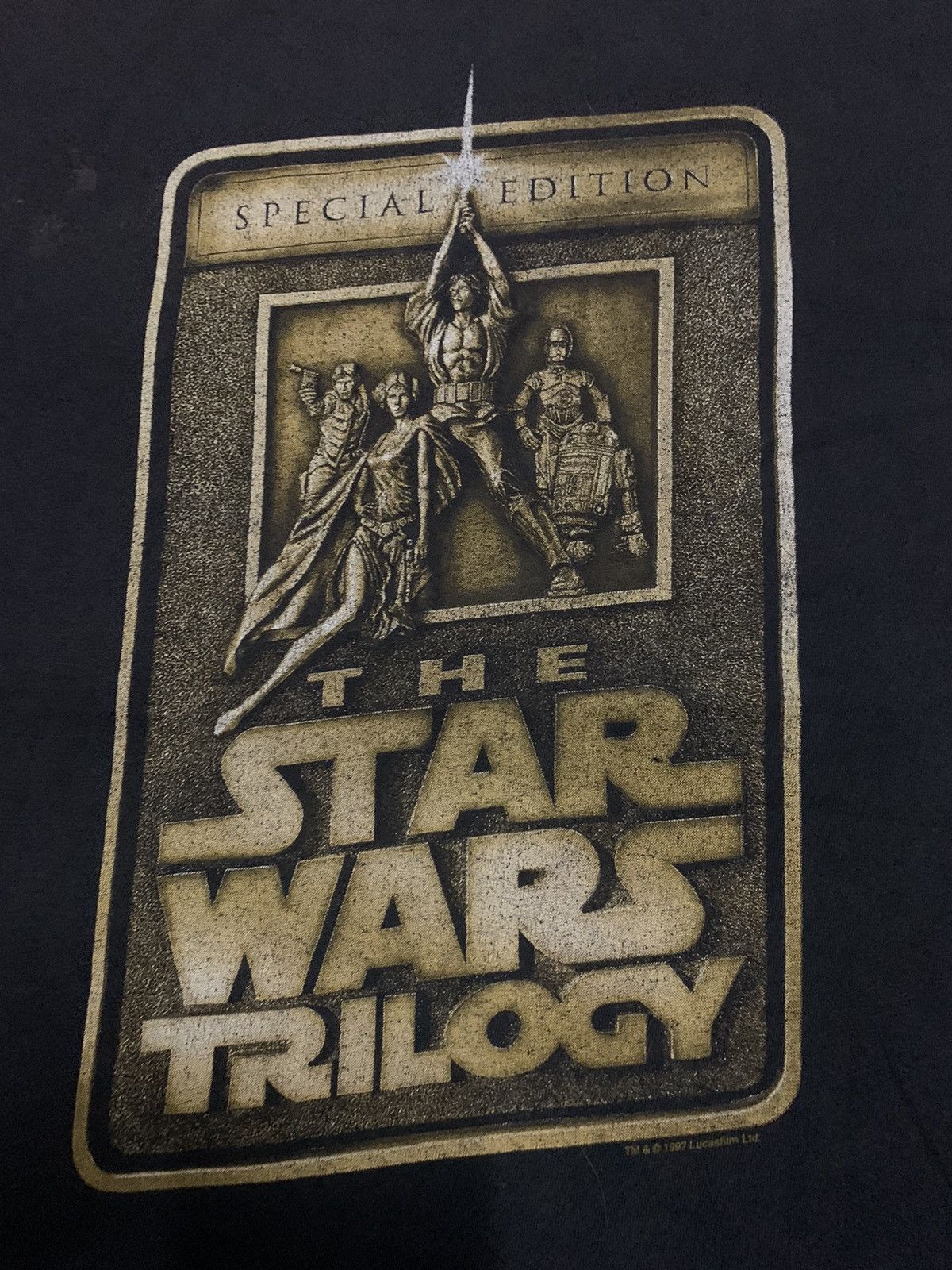 Star Wars × Vintage Vintage 1997 star wars trilogy shirt Size US XL / EU 56 / 4 - 2 Thumbnail
