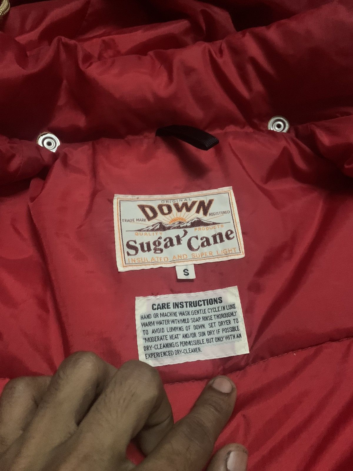 Sugar Cane RARE Vintage sugar cane down puffer jacket Size US S / EU 44-46 / 1 - 7 Thumbnail