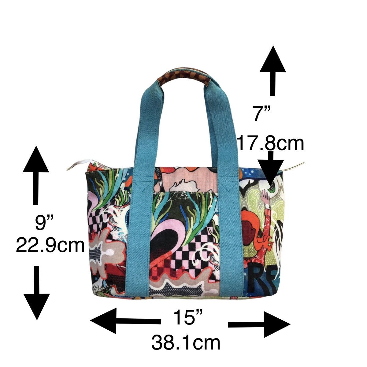 Paul Smith Paul Smith Multicolour Women Face Tote Bag Size ONE SIZE - 4 Thumbnail