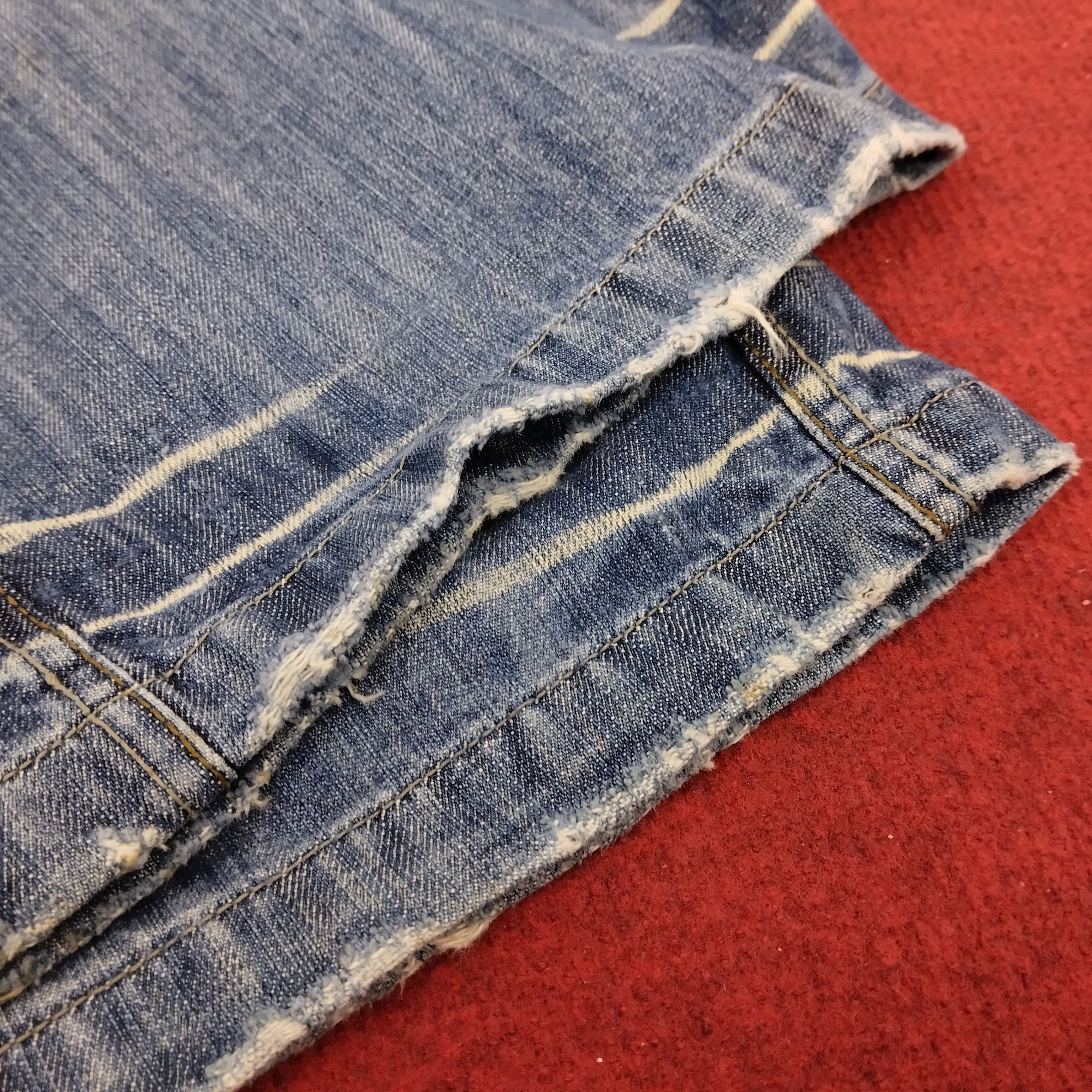 Designer Blue Luis Multipocket Military Style Denim Jeans Size US 34 / EU 50 - 17 Thumbnail