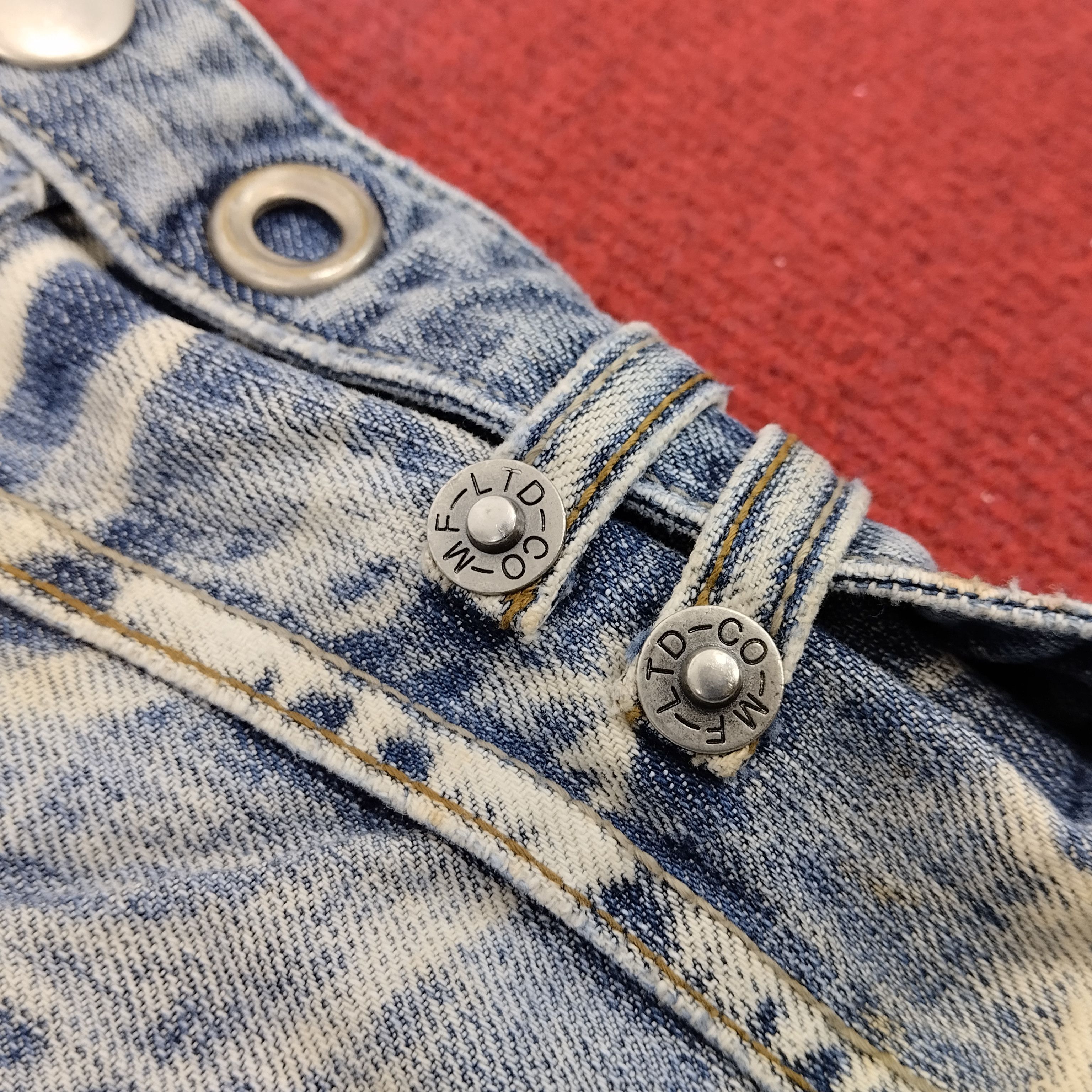 Designer Blue Luis Multipocket Military Style Denim Jeans Size US 34 / EU 50 - 12 Thumbnail
