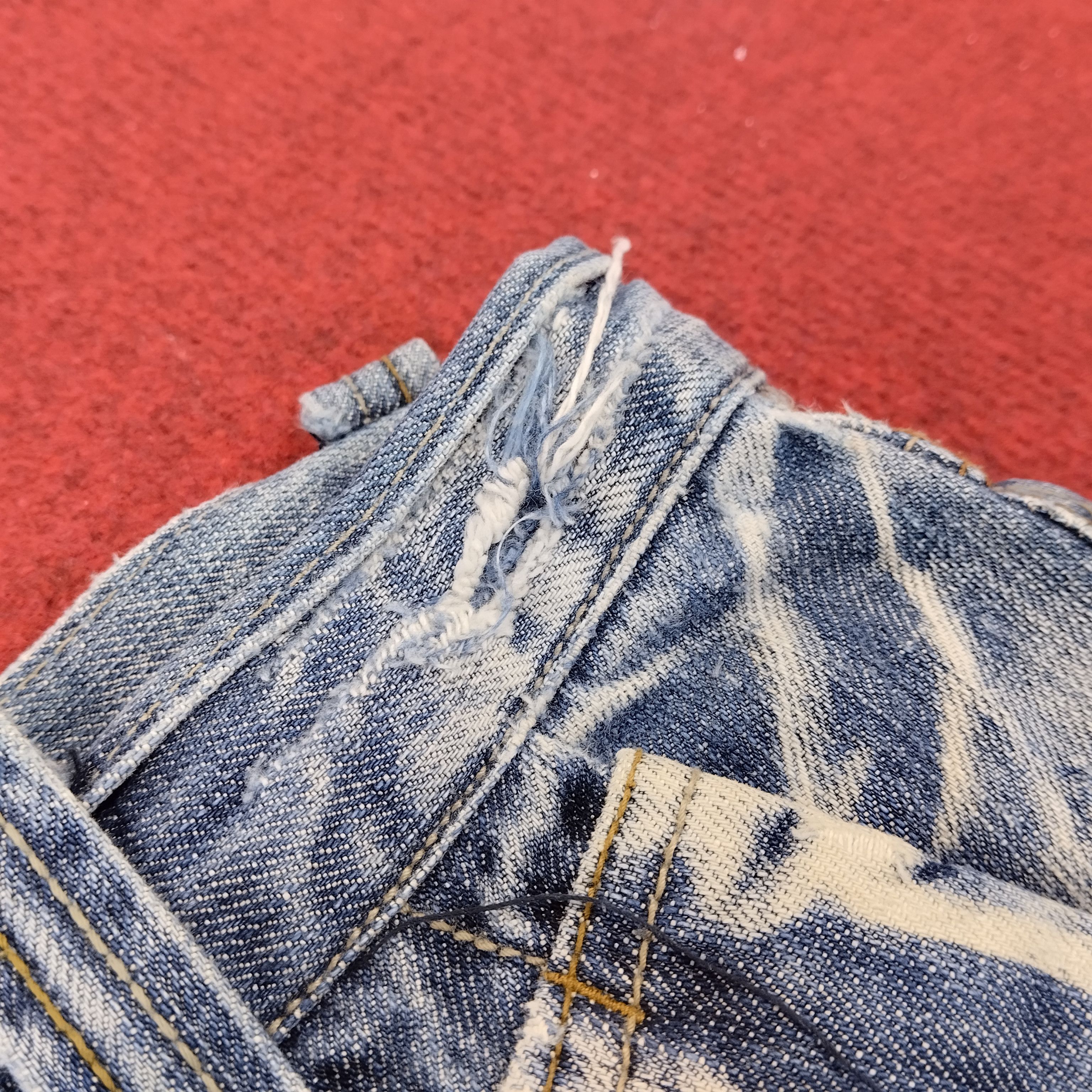 Designer Blue Luis Multipocket Military Style Denim Jeans Size US 34 / EU 50 - 11 Thumbnail