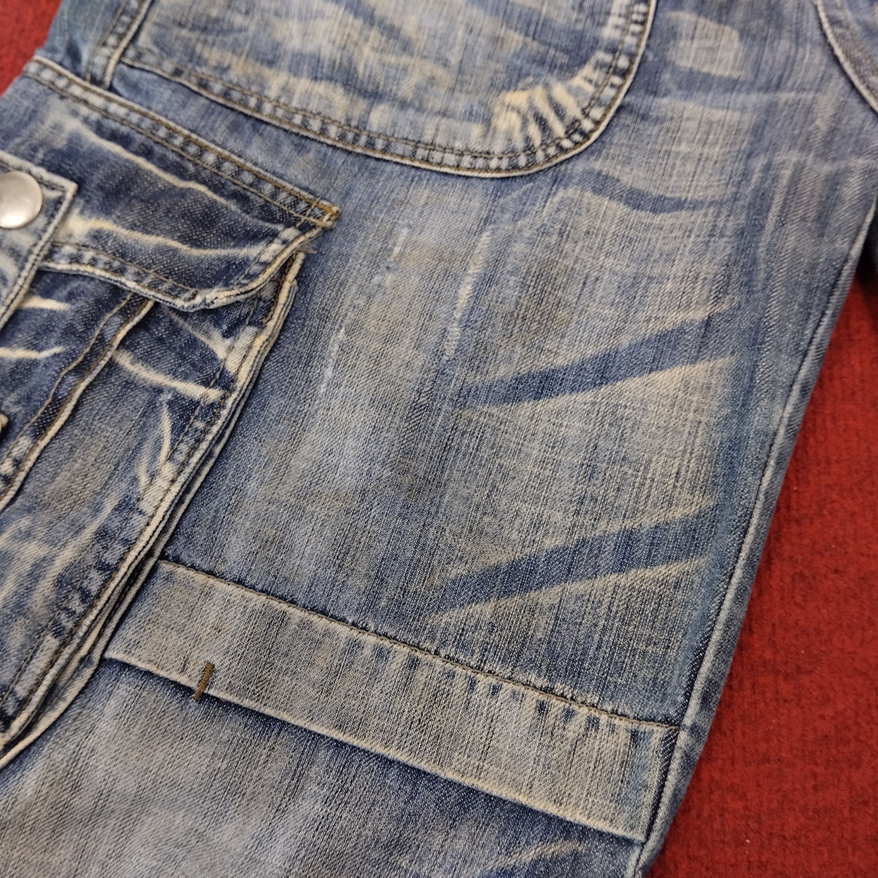 Designer Blue Luis Multipocket Military Style Denim Jeans Size US 34 / EU 50 - 14 Thumbnail