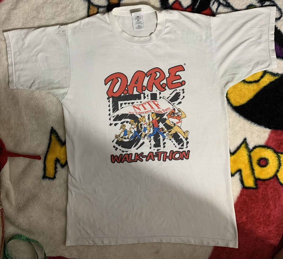 D.A.R.E × Vintage Vintage DARE T-shirt Size US M / EU 48-50 / 2 - 1 Thumbnail
