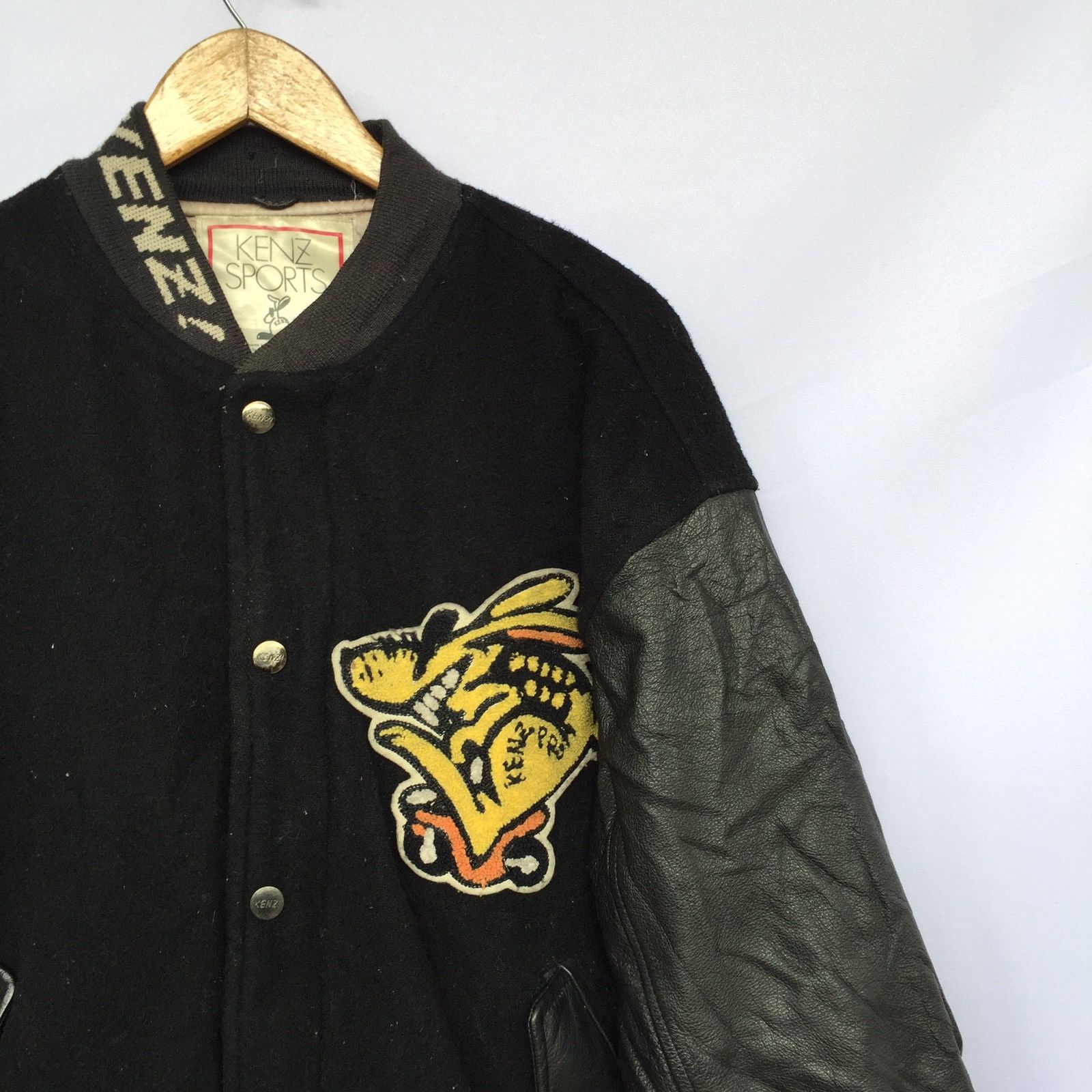 Sports Specialties 🔥Vintage Varsity Kenz Sport Motorcycle Jacket Size US L / EU 52-54 / 3 - 5 Thumbnail