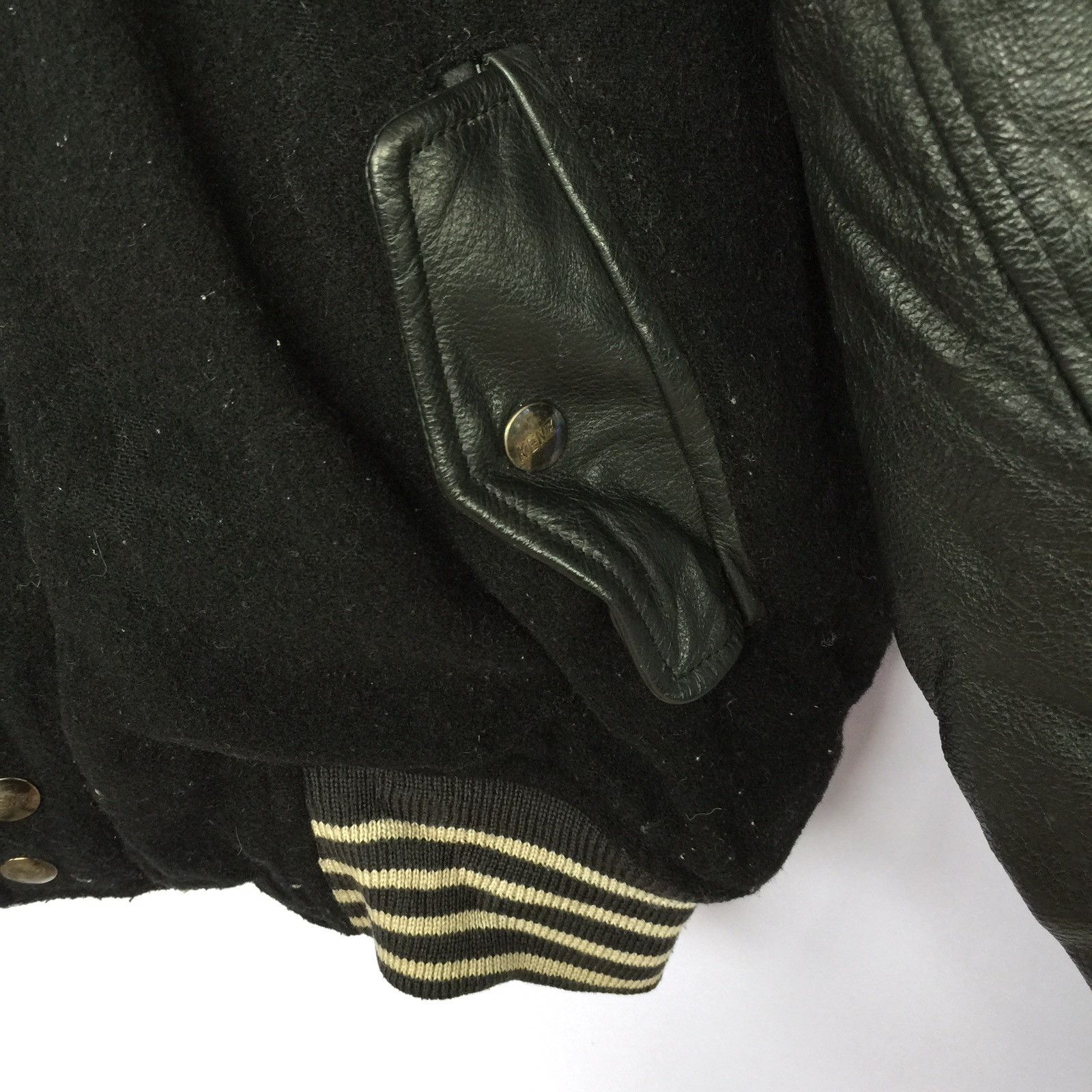 Sports Specialties 🔥Vintage Varsity Kenz Sport Motorcycle Jacket Size US L / EU 52-54 / 3 - 8 Thumbnail